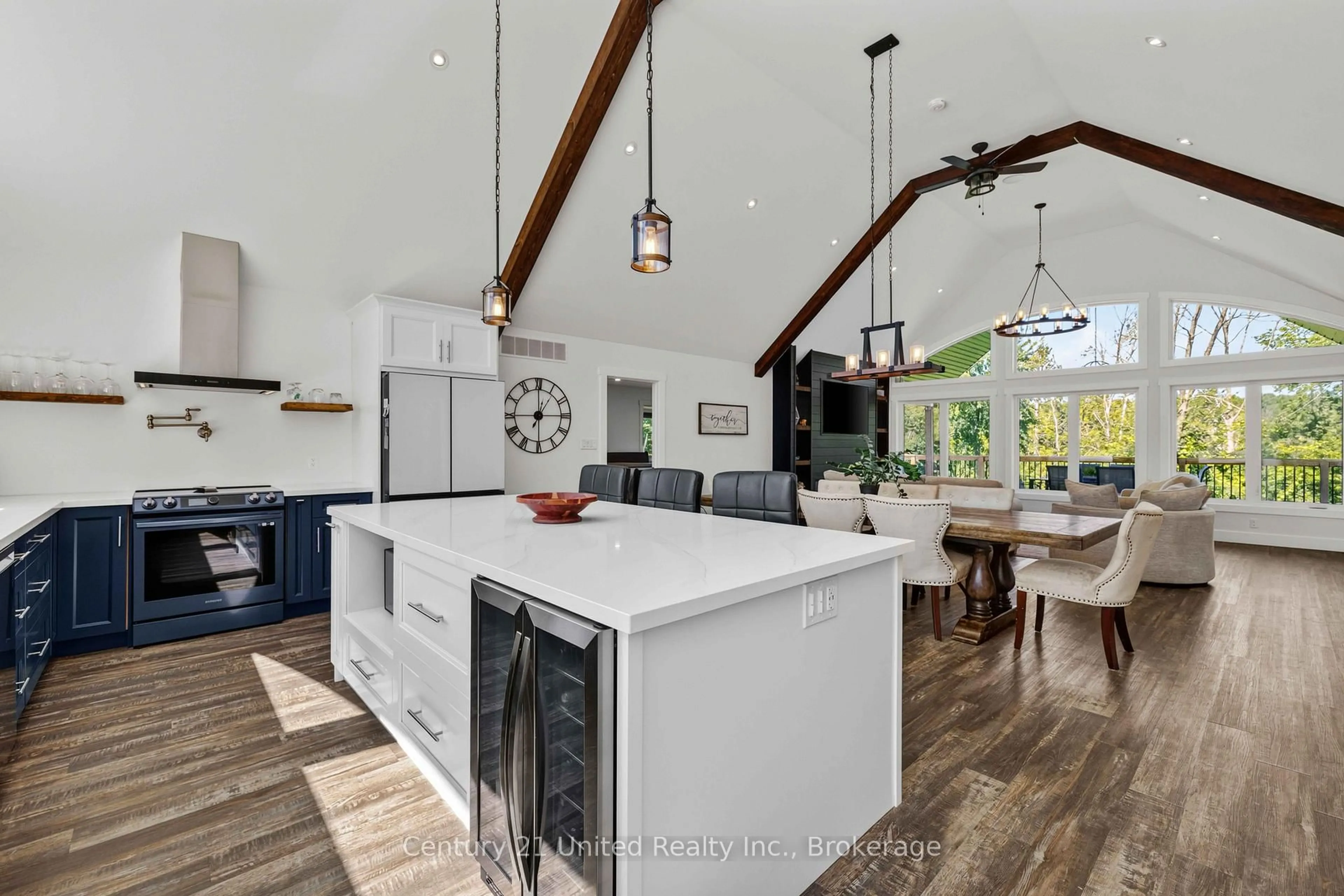 Open concept kitchen, unknown for 27 Awbrie Lane, Otonabee-South Monaghan Ontario K9J 0E6