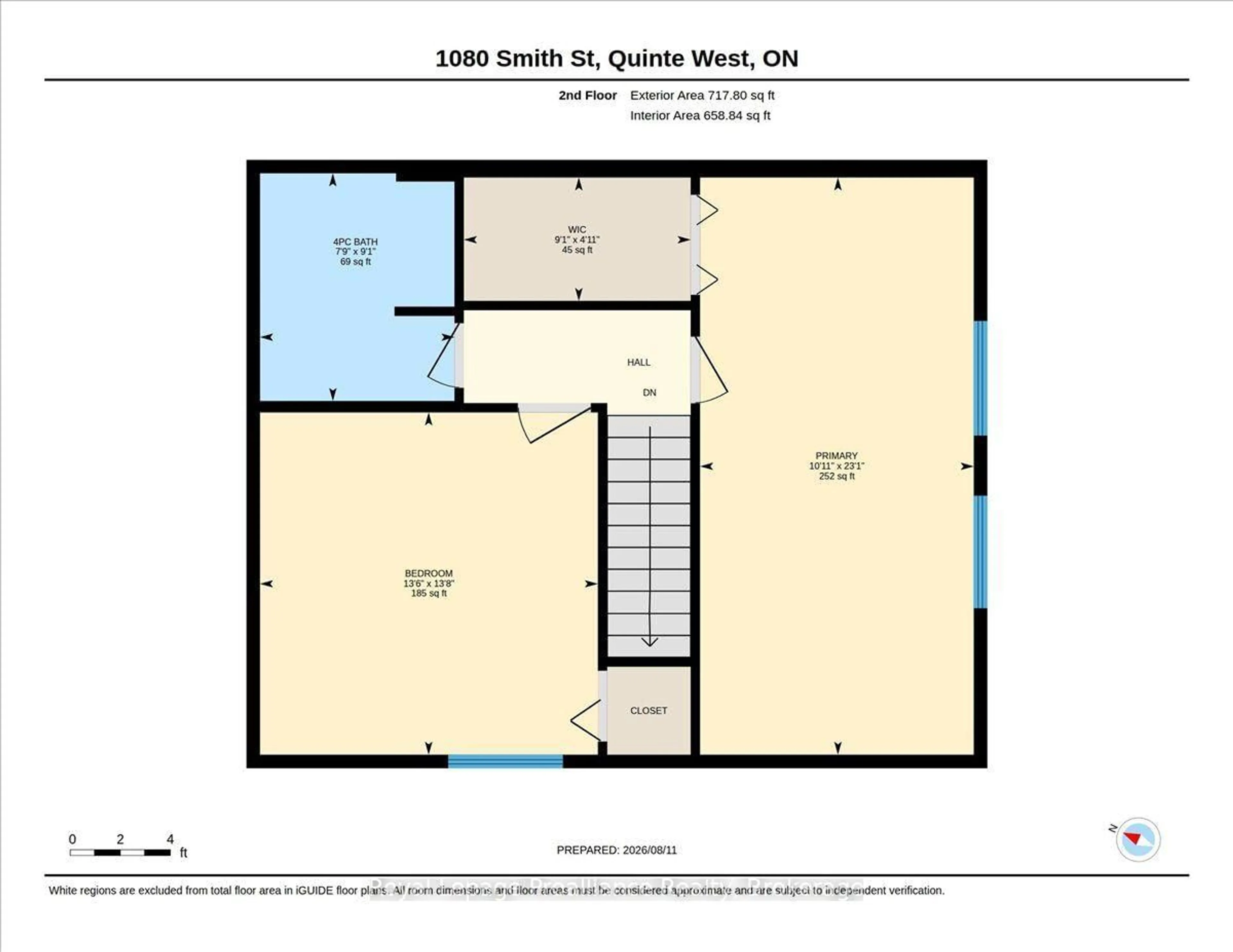 Floor plan for 1080 Smith St, Brighton Ontario K0K 1H0