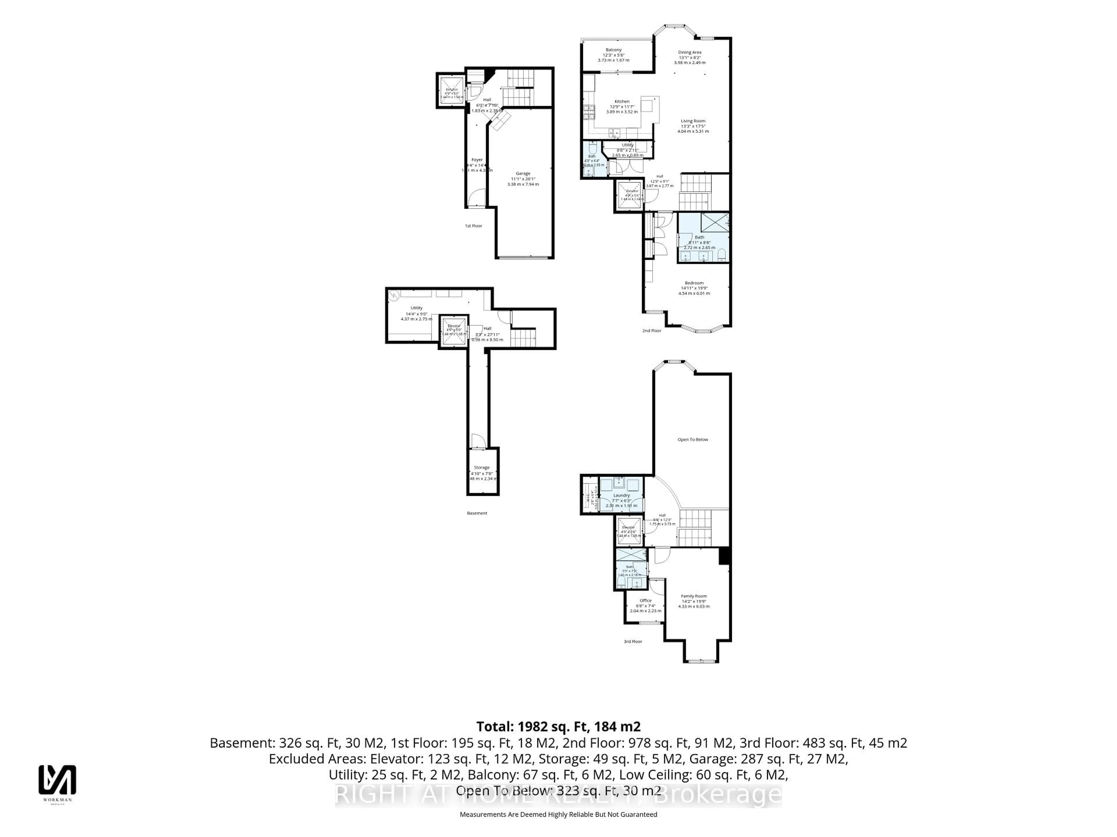 Floor plan for 14 Aberdeen Lane, Niagara-on-the-Lake Ontario L0S 1J0