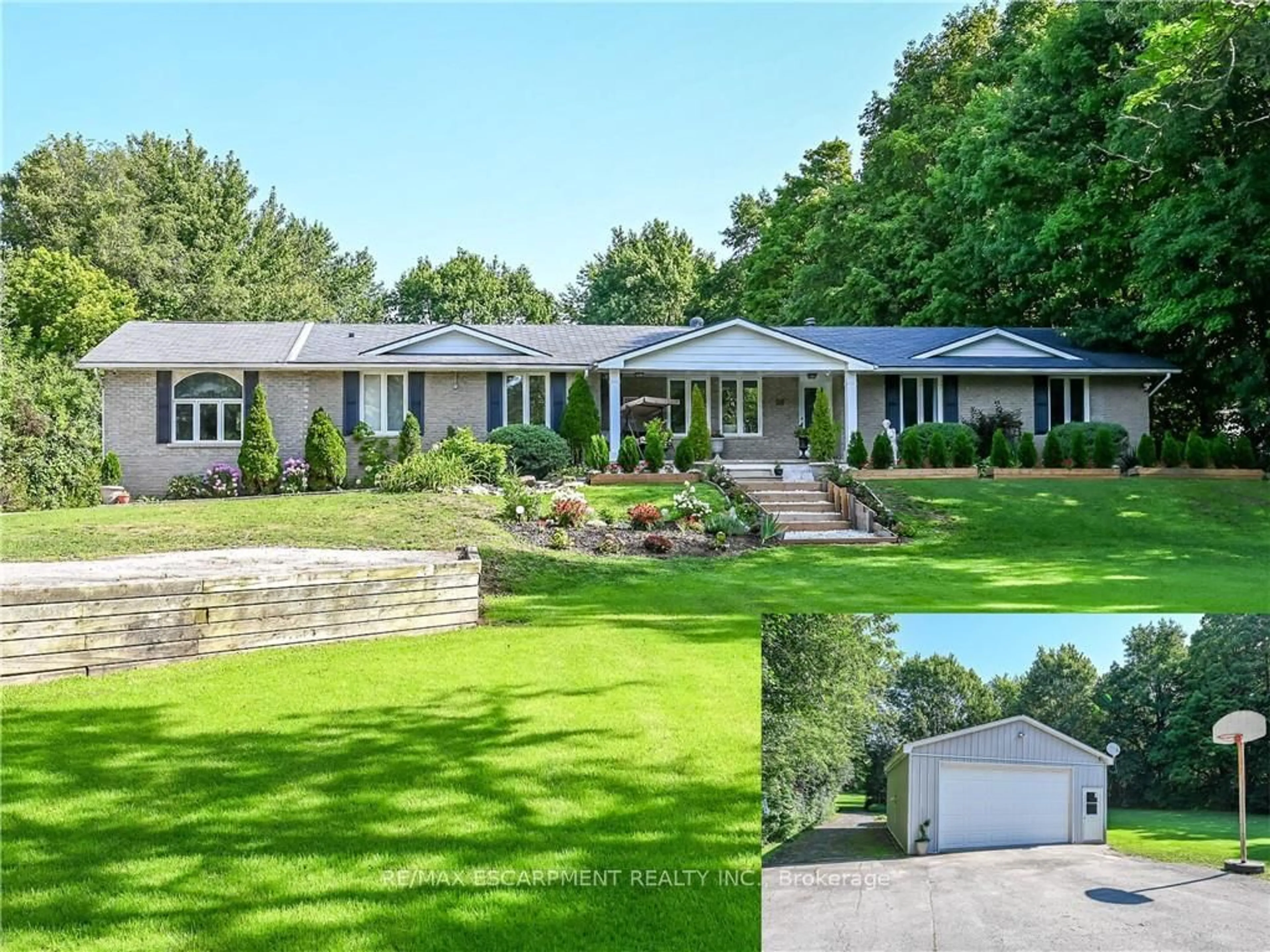 A pic from outside/outdoor area/front of a property/back of a property/a pic from drone, water/lake/river/ocean view for 58 Unity Side Rd, Haldimand Ontario N3W 1Y2