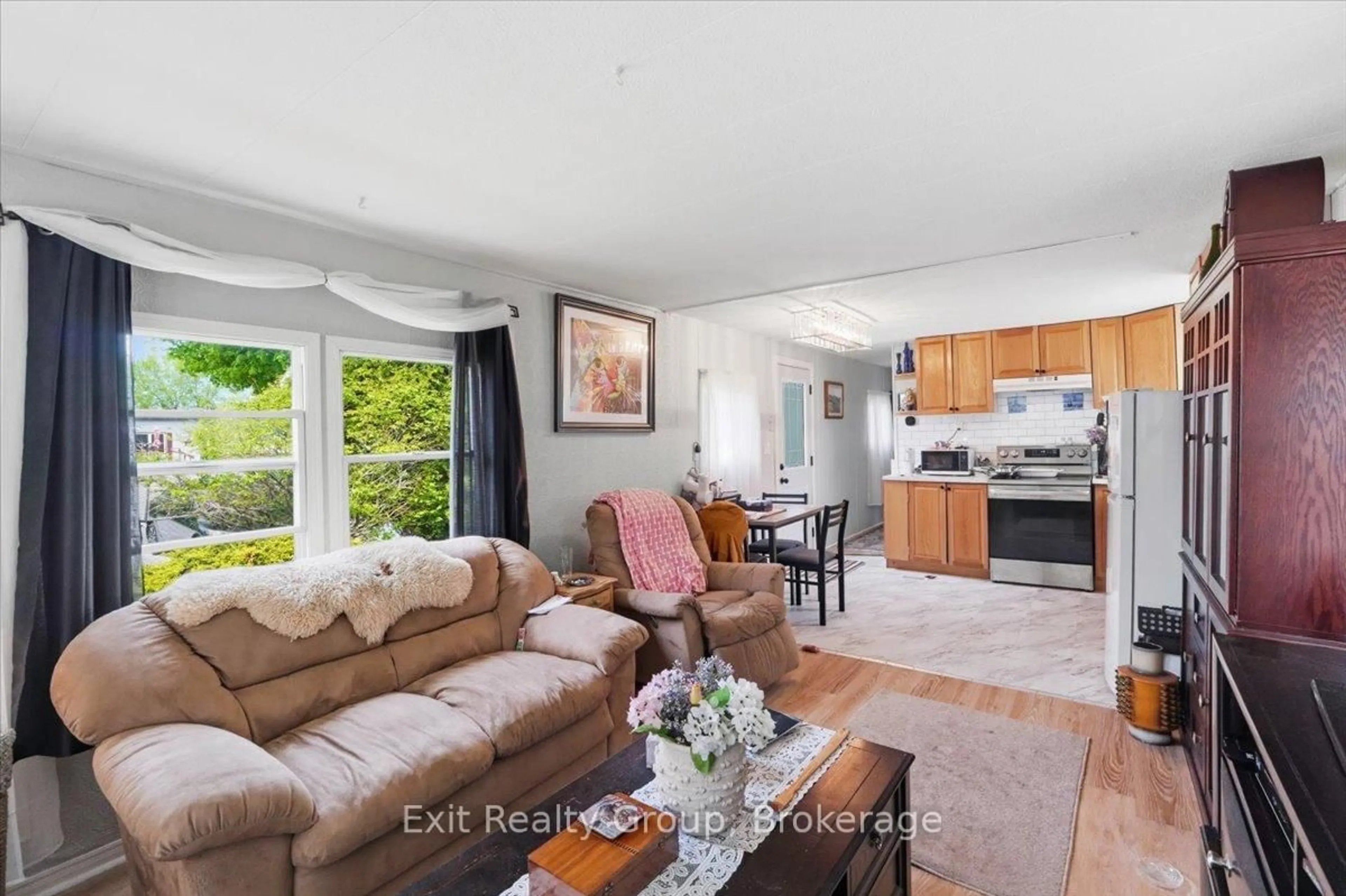 Living room with furniture, unknown for 63 Whites Rd #63, Quinte West Ontario K8V 5P5