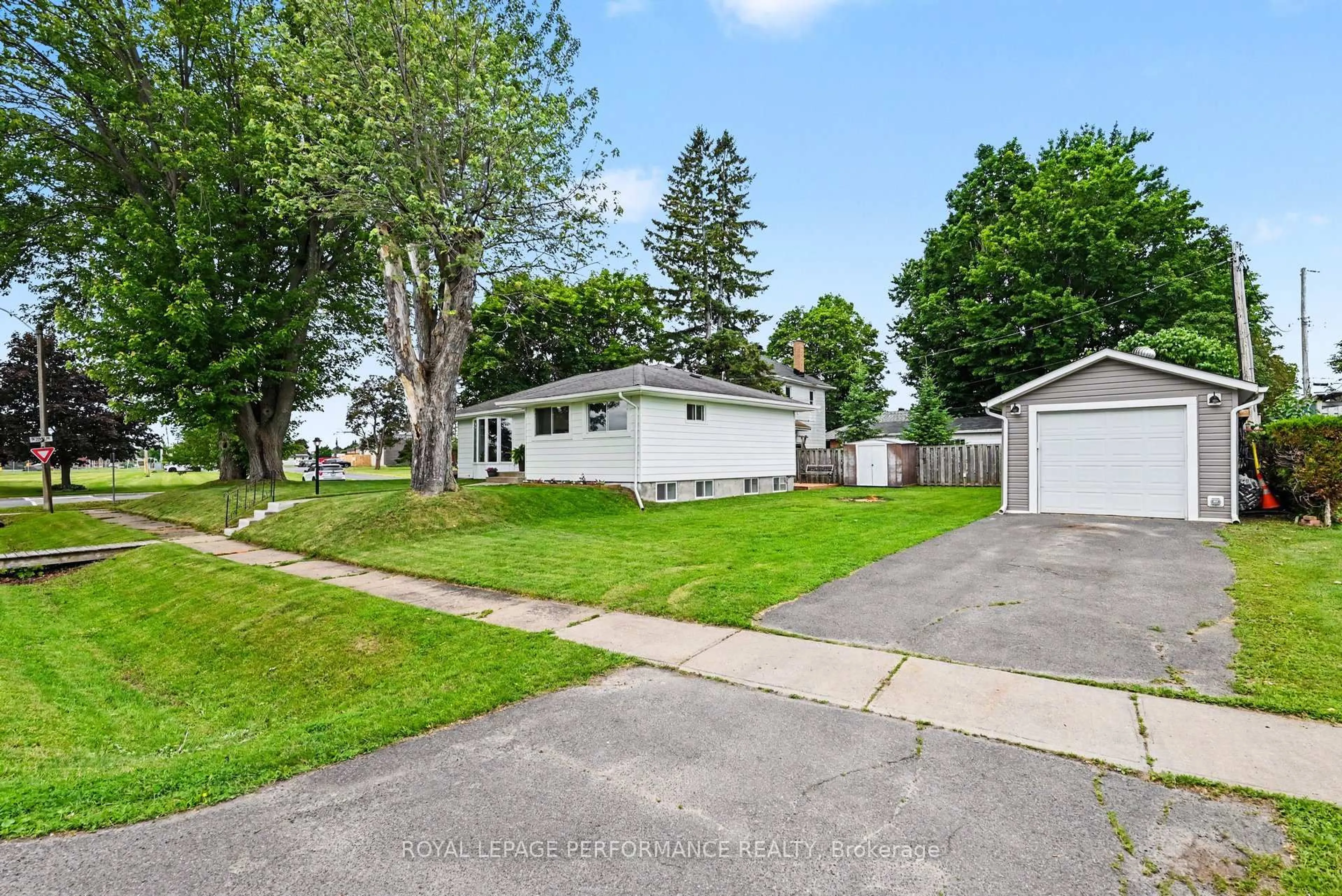 A pic from outside/outdoor area/front of a property/back of a property/a pic from drone, street for 1 Adam Dixon Ave, South Stormont Ontario K0C 1P0