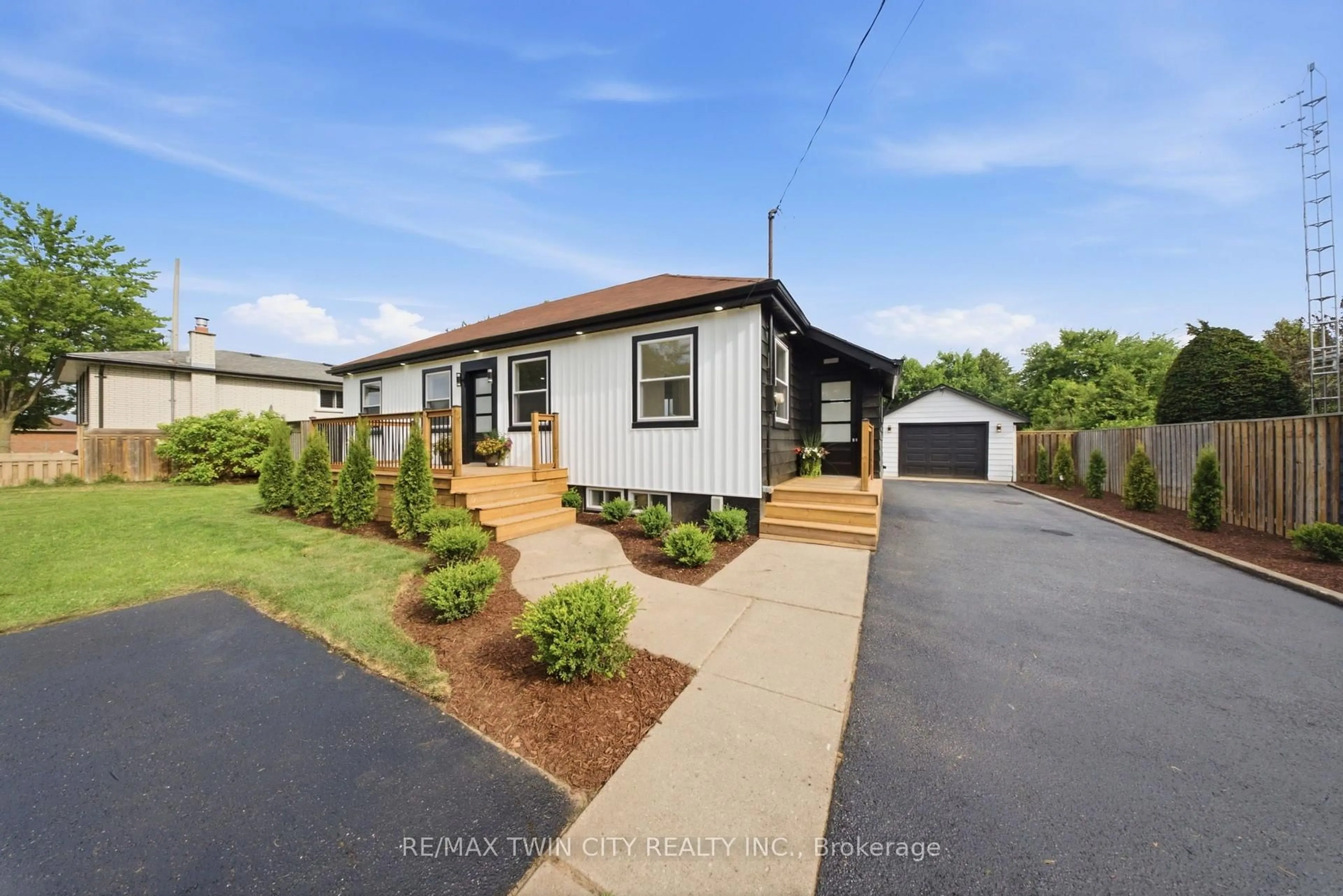 Home with vinyl exterior material, street for 92 Fairview Dr, Brantford Ontario N3R 2W9