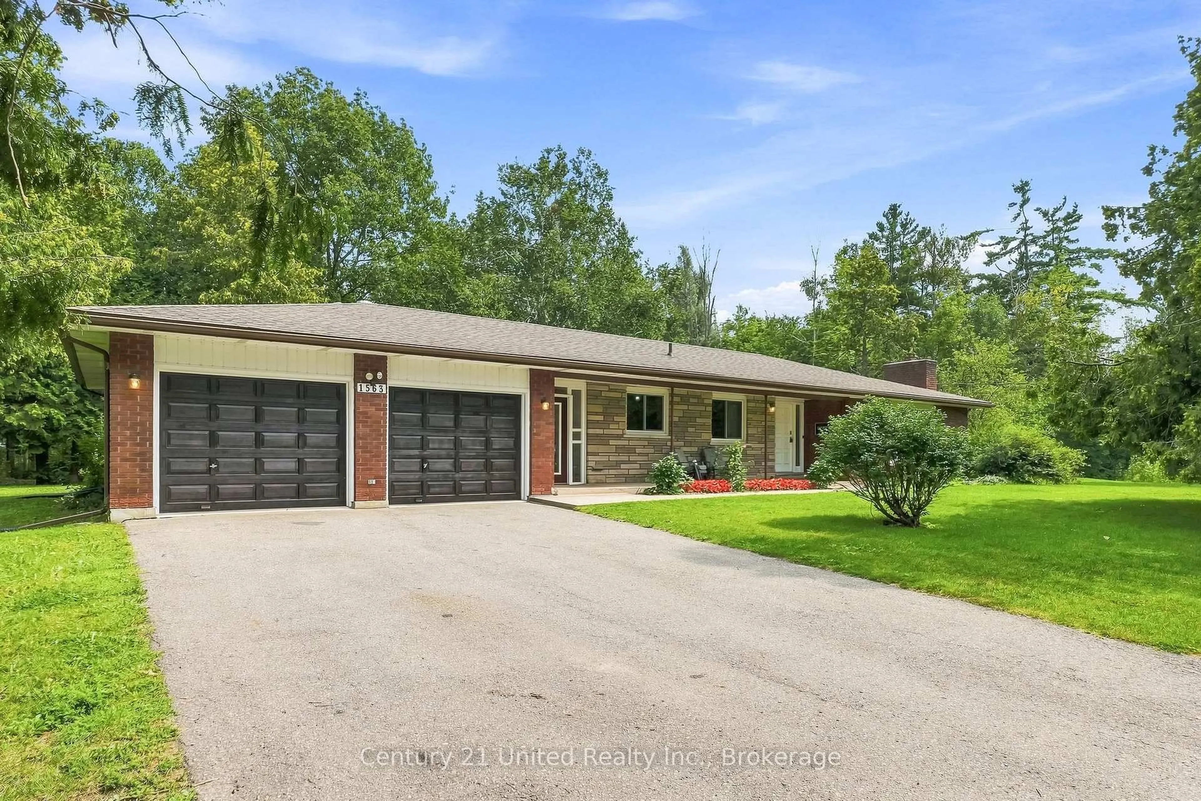 Home with brick exterior material, street for 1563 Selwyn Rd, Selwyn Ontario K9J 6X5