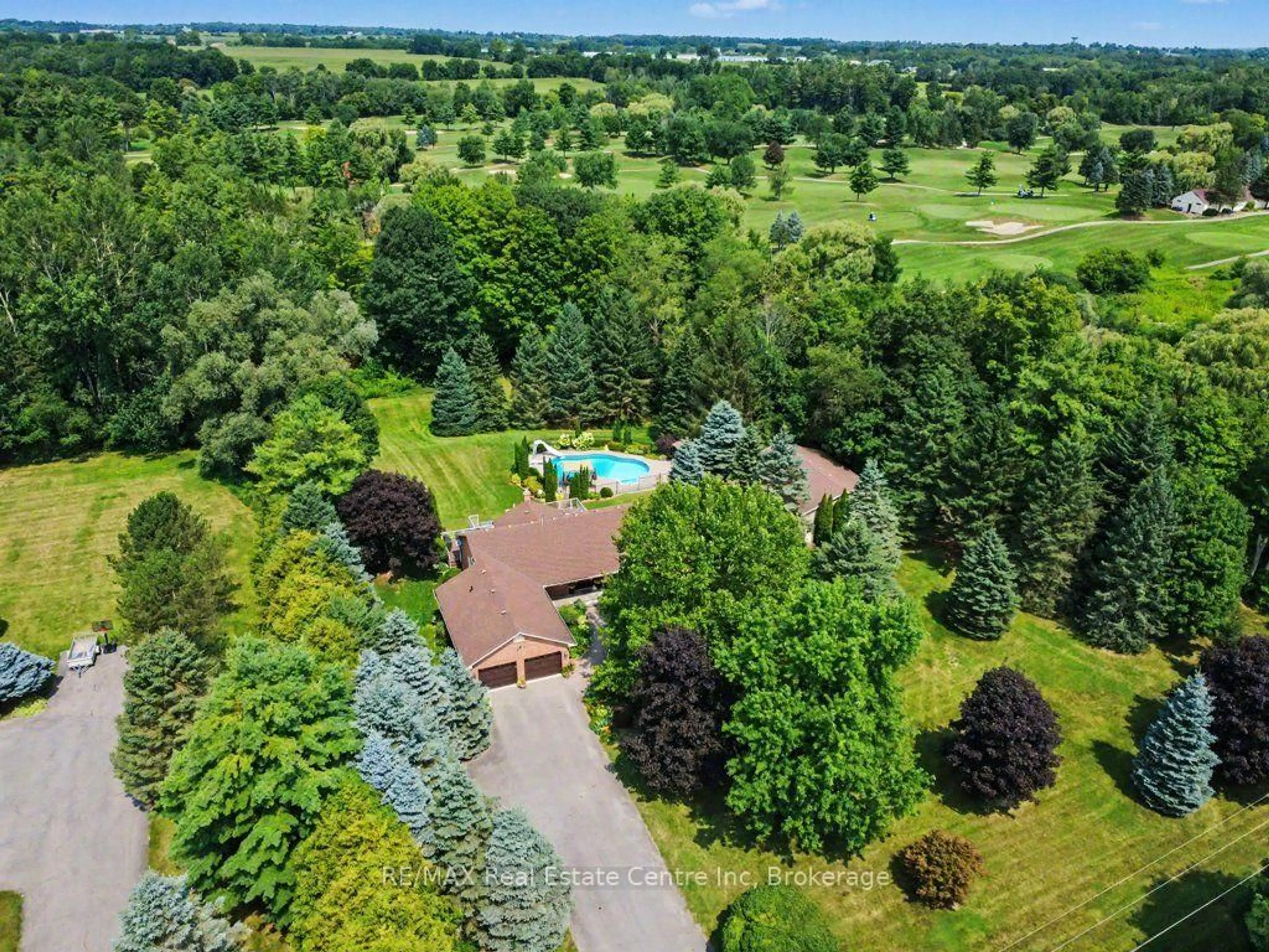 A pic from outside/outdoor area/front of a property/back of a property/a pic from drone, unknown for 283 German School Rd, Brant Ontario N3L 3E1