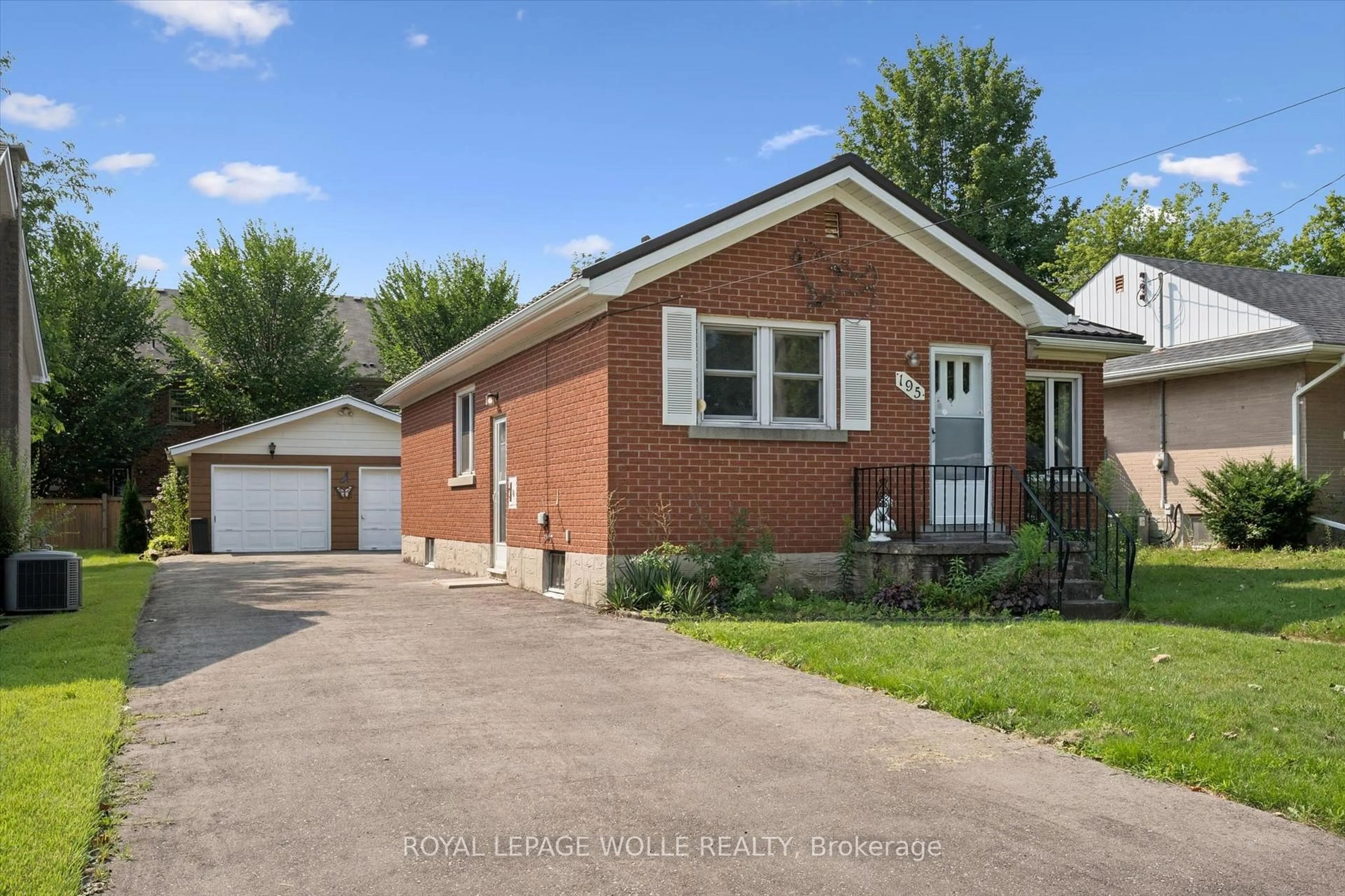 Home with brick exterior material, street for 195 Blucher St, Kitchener Ontario N2H 5V6