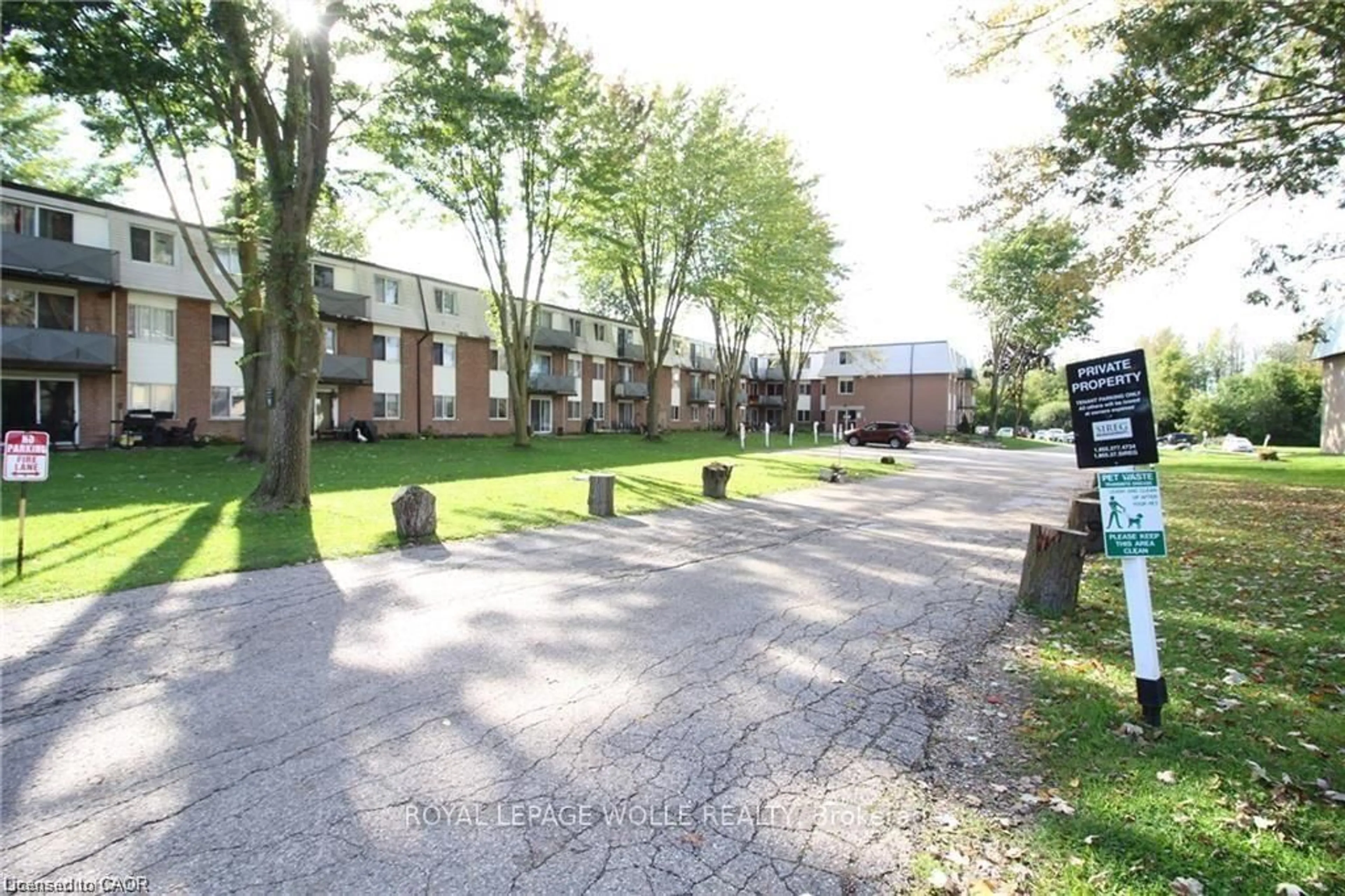 Patio, street for 633 Barber Ave #7, North Perth Ontario N4W 1S4