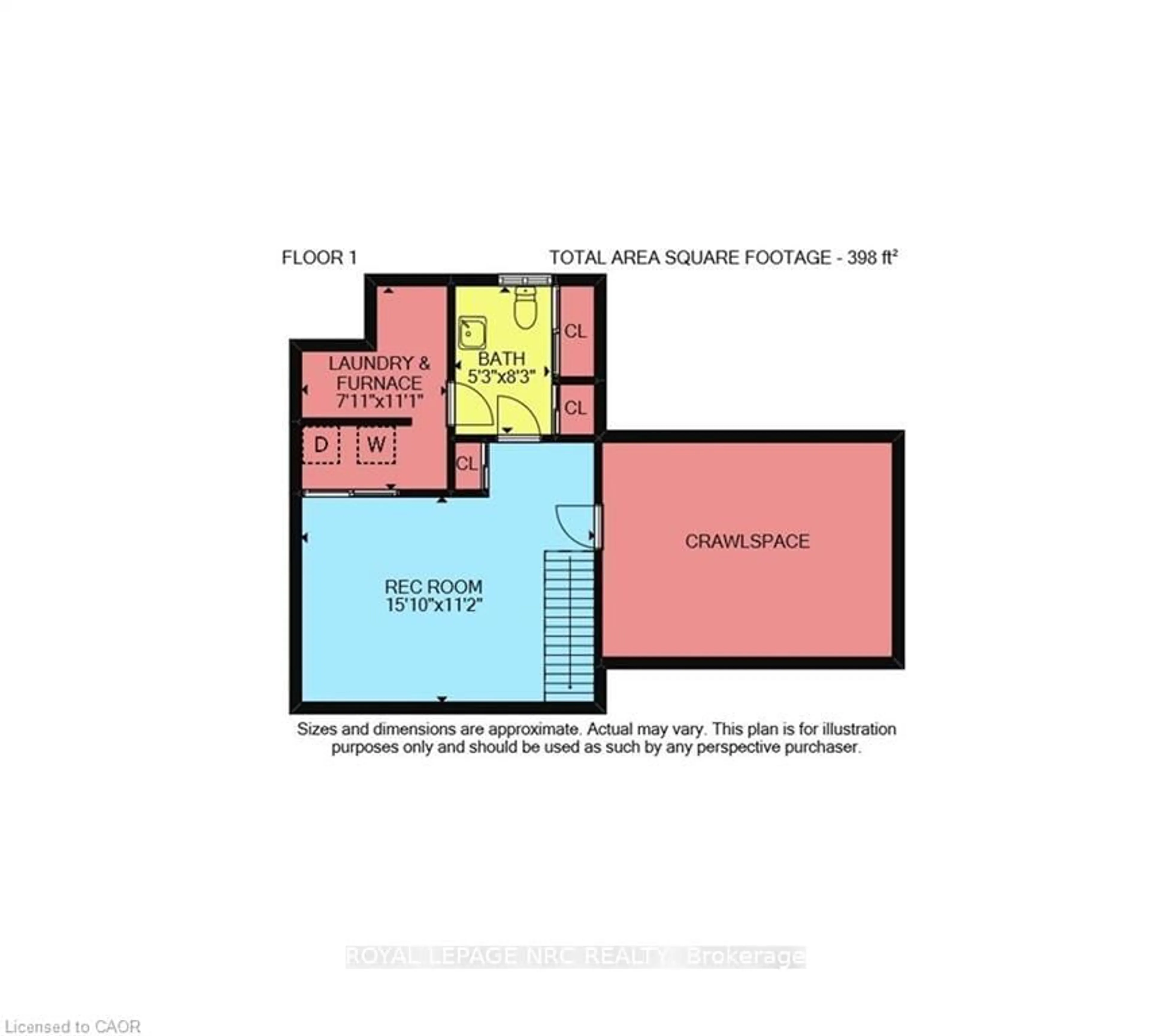 Floor plan for 817 Lakeshore Rd, Haldimand Ontario N0A 1P0