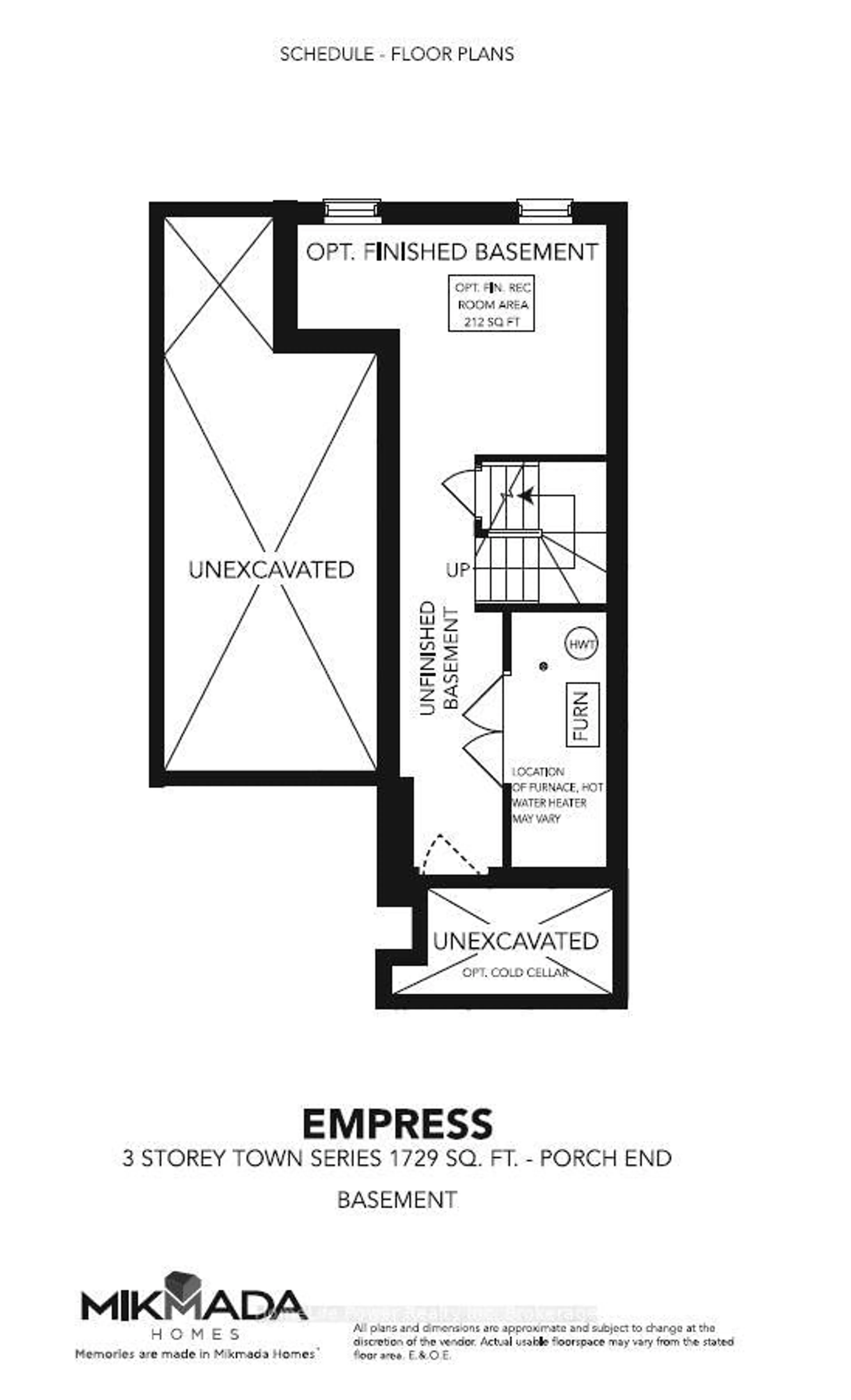 Floor plan for 88 Decorso Dr #57, Guelph Ontario N1L 0A9