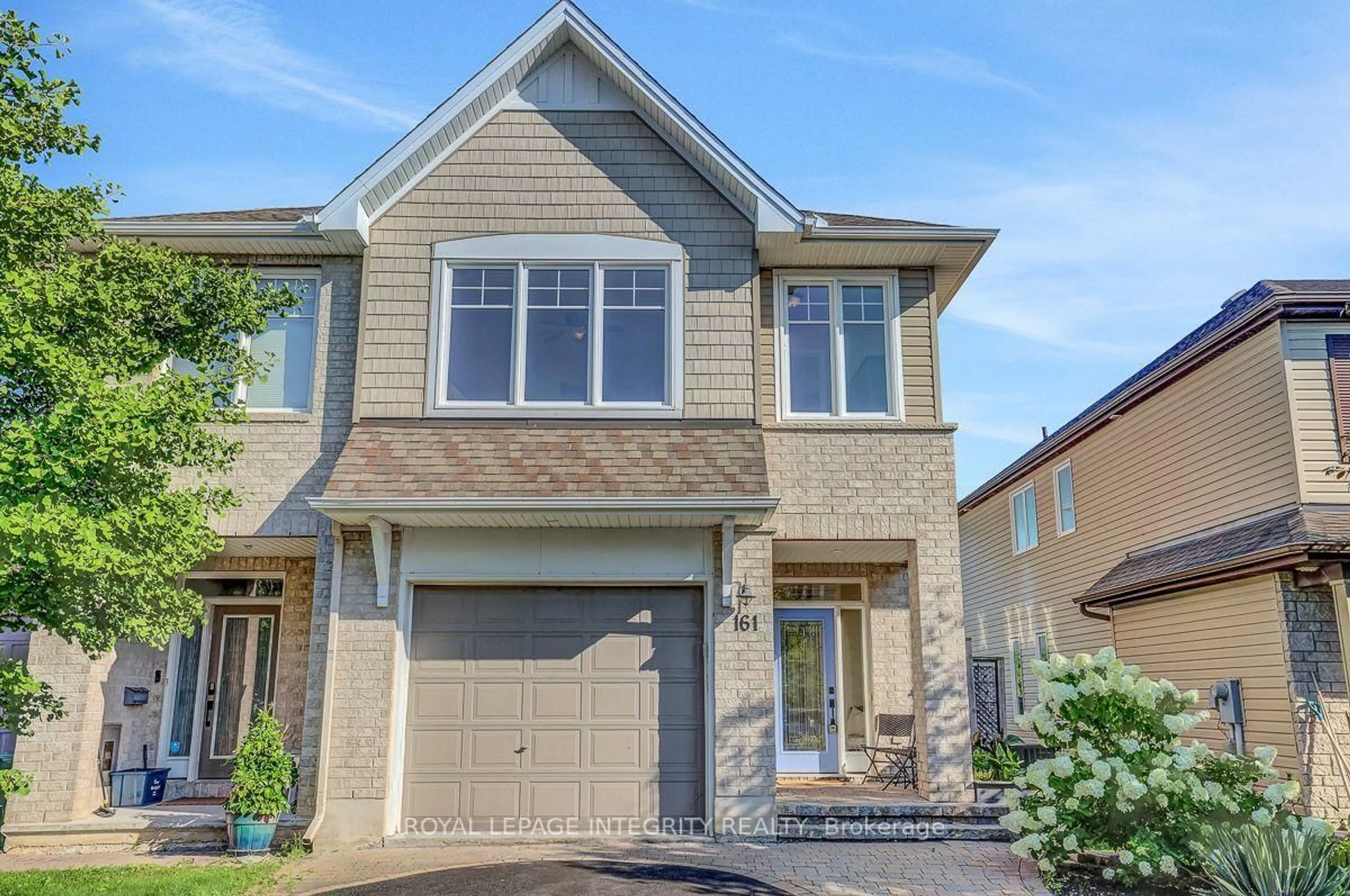Home with brick exterior material, street for 161 Mojave Cres, Ottawa Ontario K2S 0H3