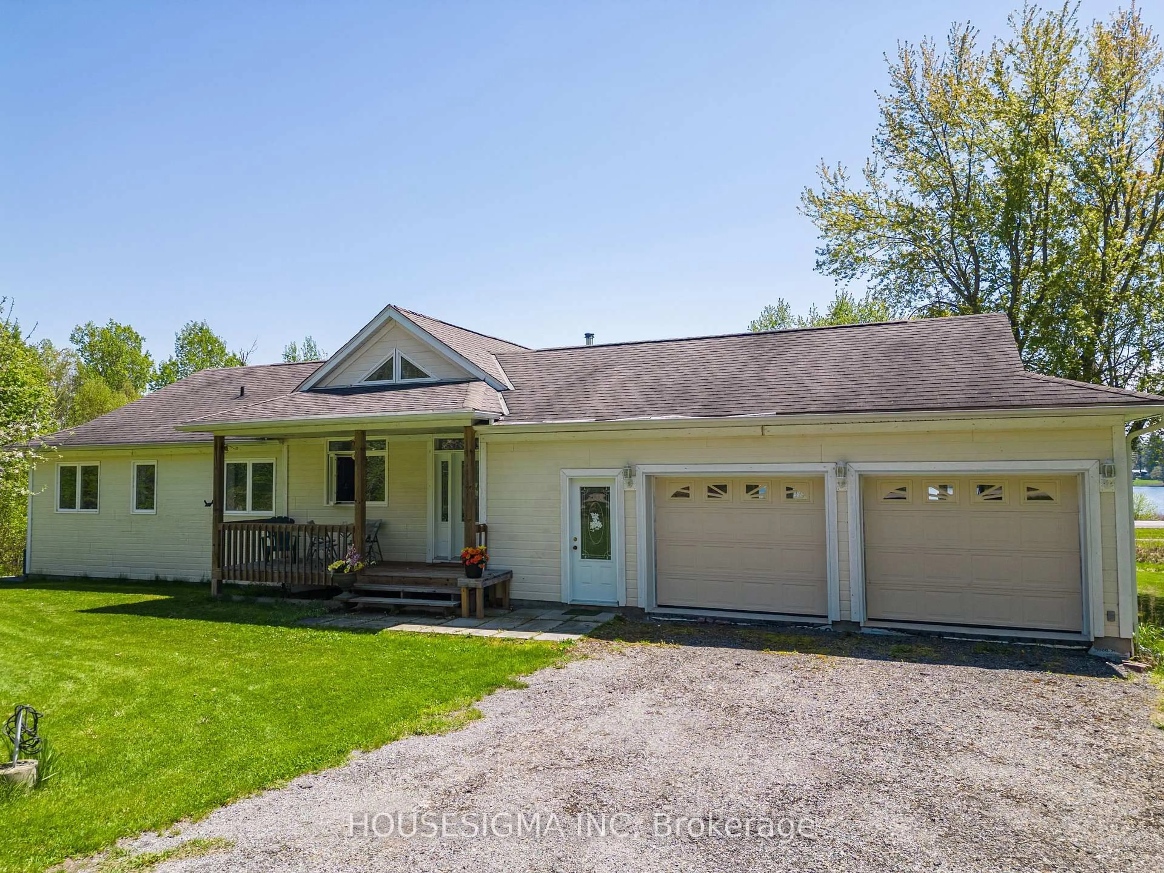 A pic from outside/outdoor area/front of a property/back of a property/a pic from drone, street for 139 Old River Rd, Leeds and the Thousand Islands Ontario K0E 1R0