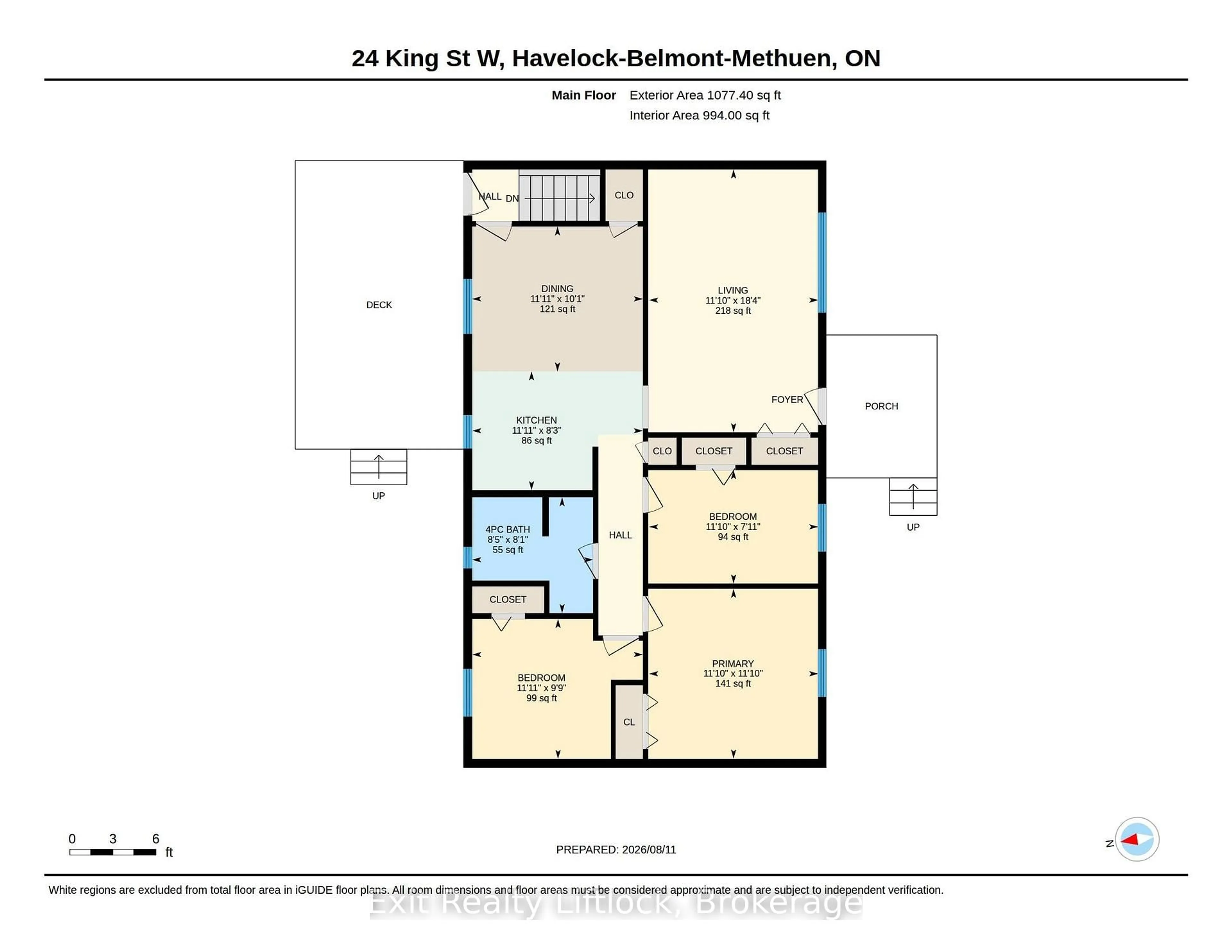 Floor plan for 24 King St, Havelock-Belmont-Methuen Ontario K0L 1Z0