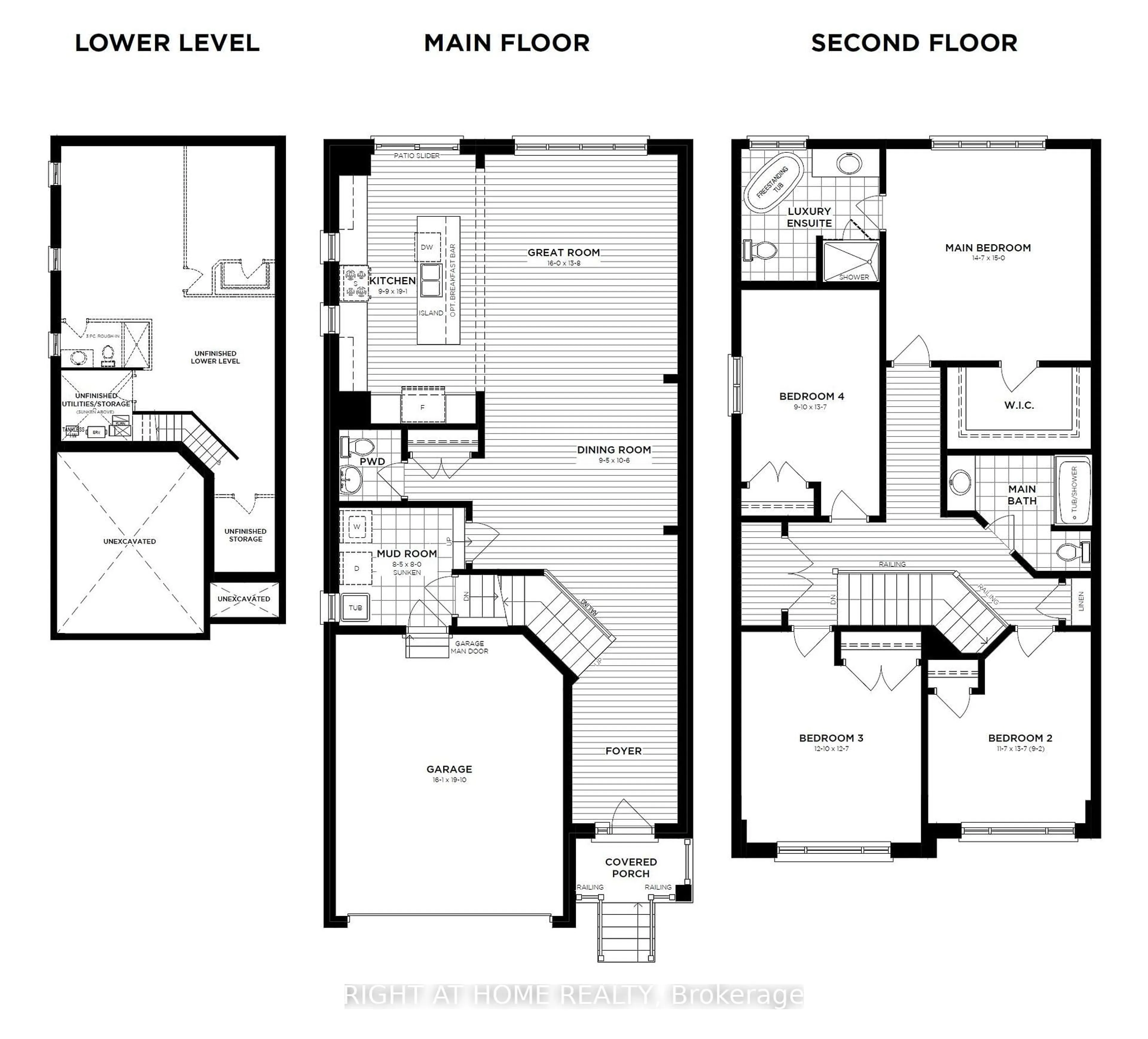Floor plan for 67 Carlson St, Hamilton Ontario L8J 0B7