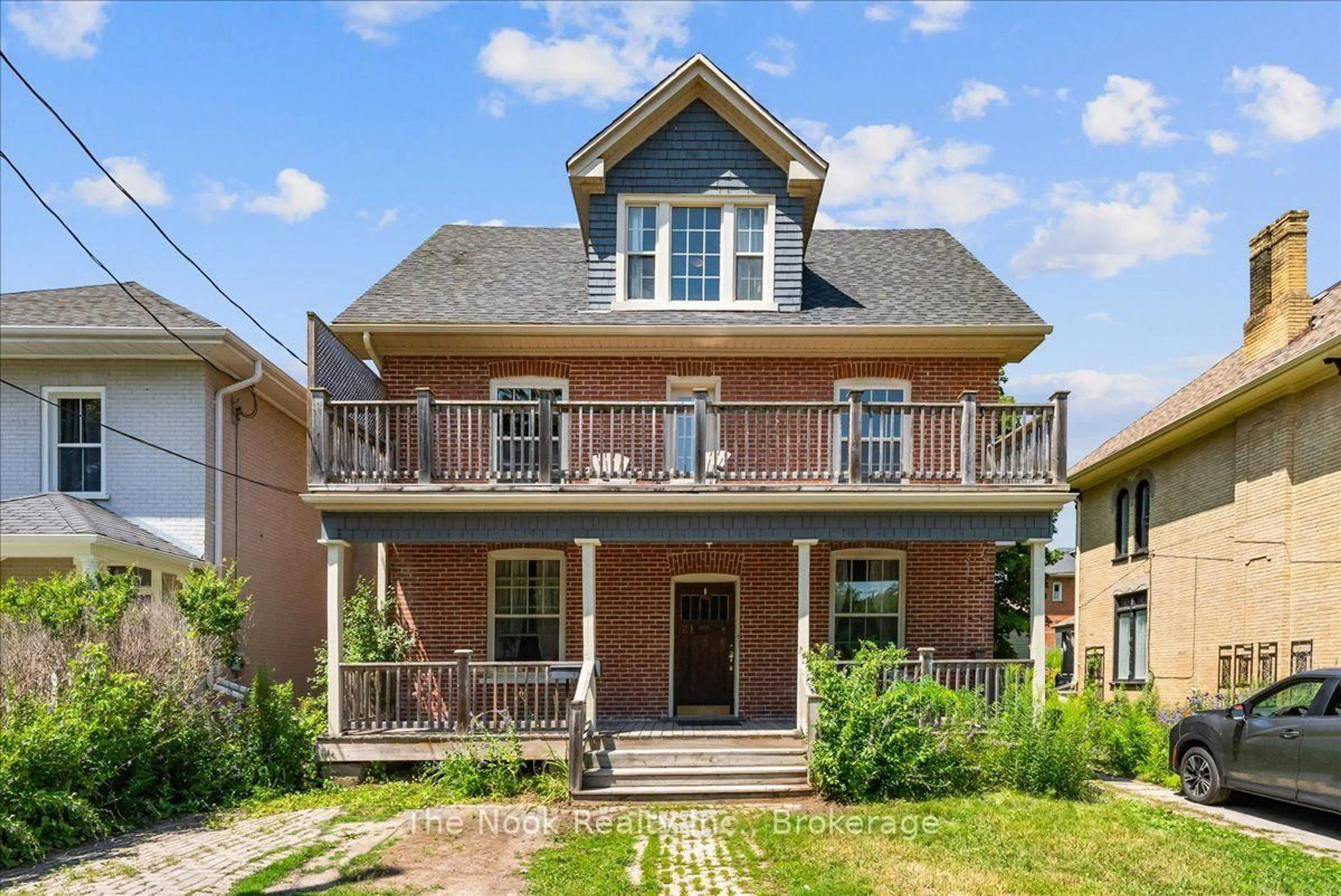 Home with brick exterior material, street for 21 Dennistoun Ave, Peterborough Ontario K9H 5P8