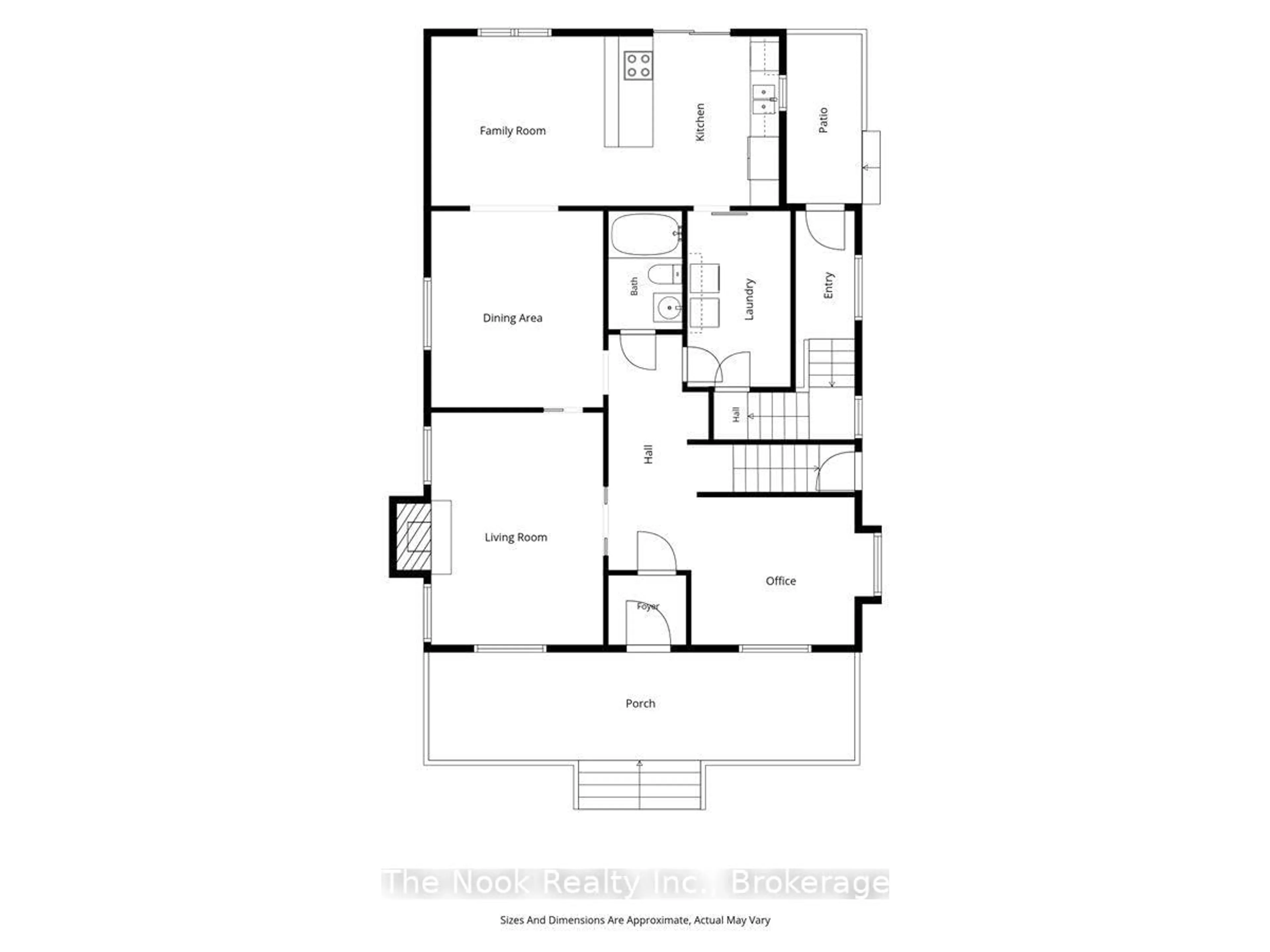 Floor plan for 21 Dennistoun Ave, Peterborough Ontario K9H 5P8