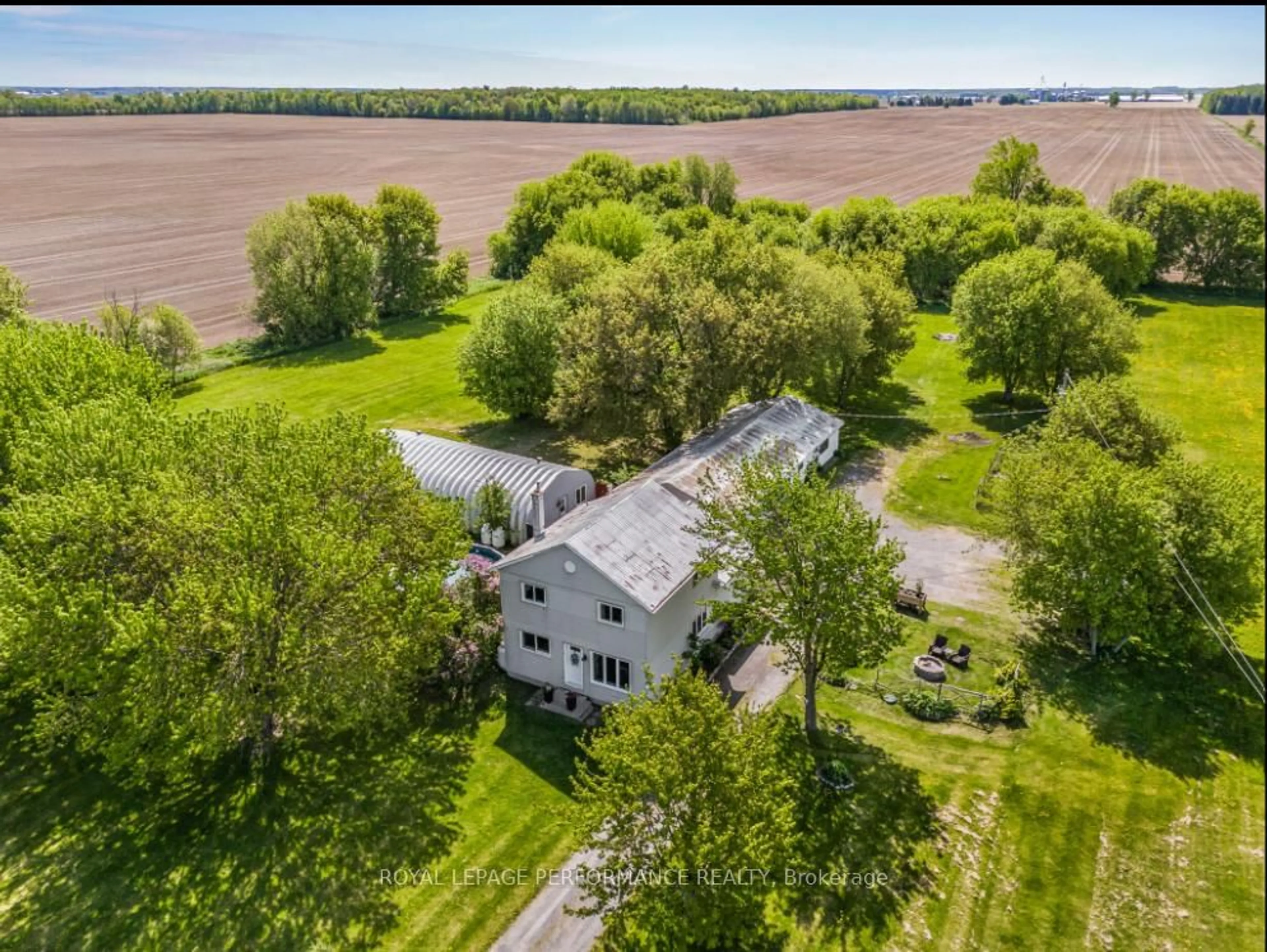A pic from outside/outdoor area/front of a property/back of a property/a pic from drone, water/lake/river/ocean view for 1183 Route 900 East, The Nation Ontario K0A 3C0