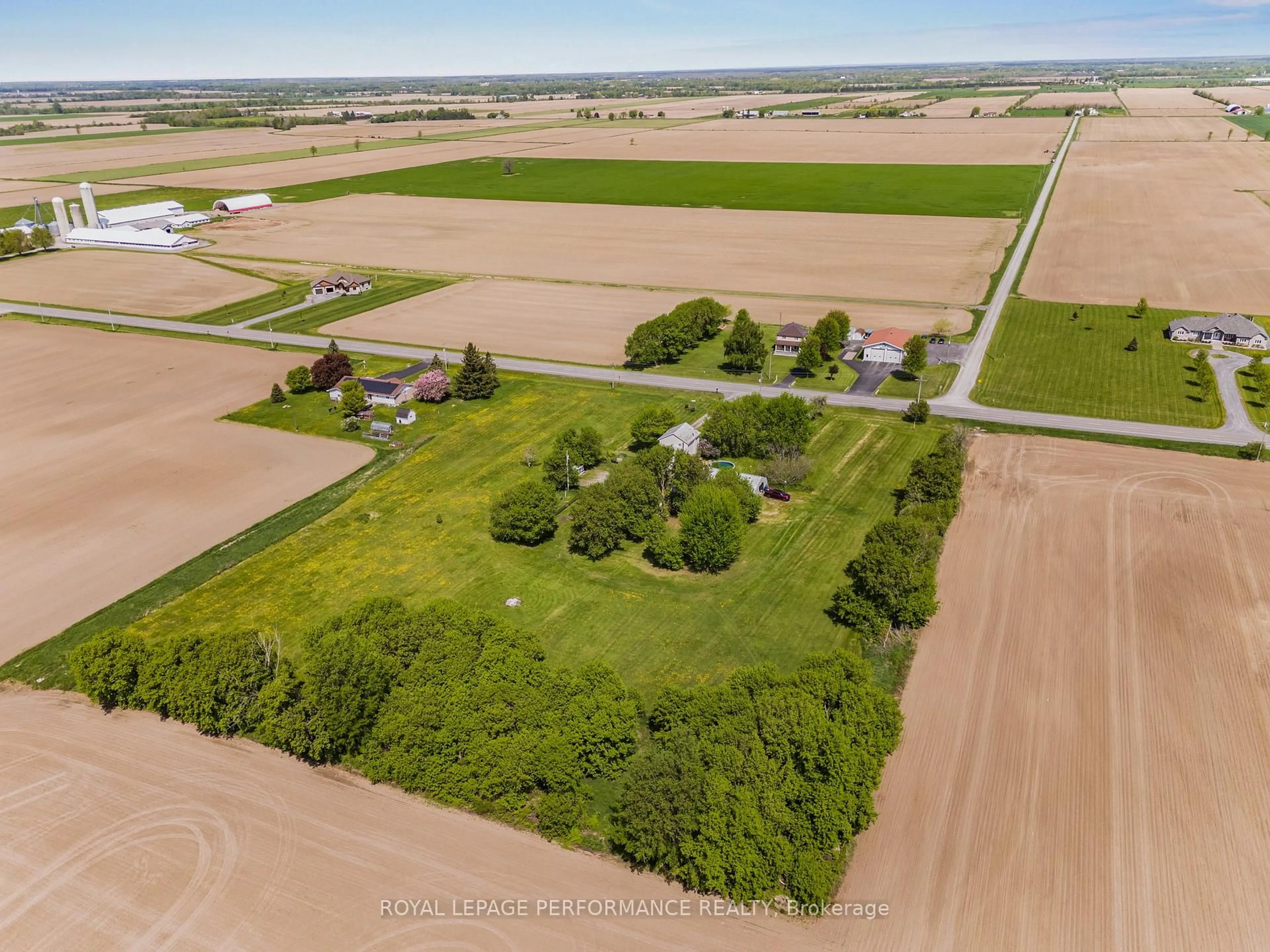 A pic from outside/outdoor area/front of a property/back of a property/a pic from drone, street for 1183 Route 900 East, The Nation Ontario K0A 3C0