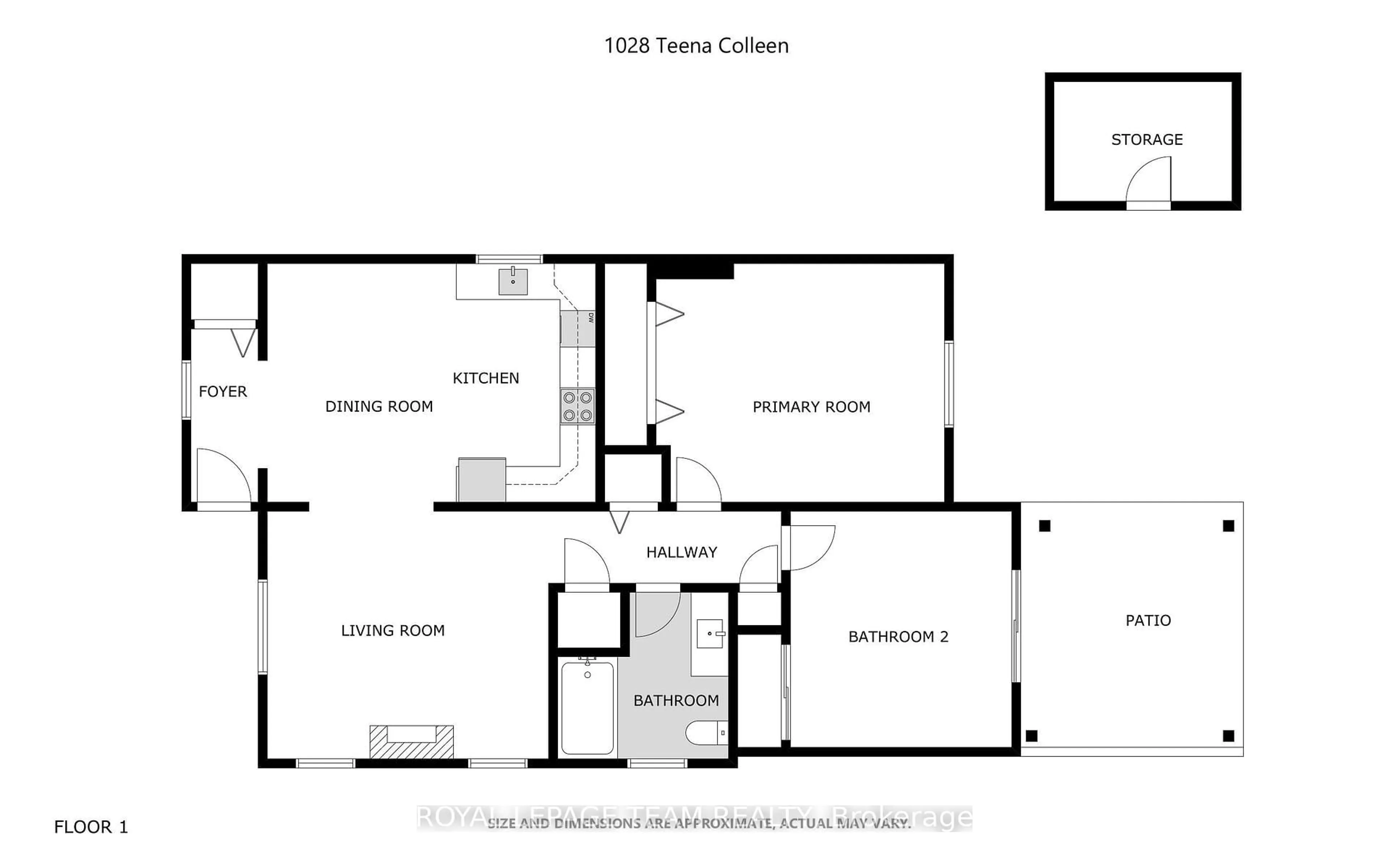 Floor plan for 1028 Teena Colleen Private, Greely Ontario K4P 1C6