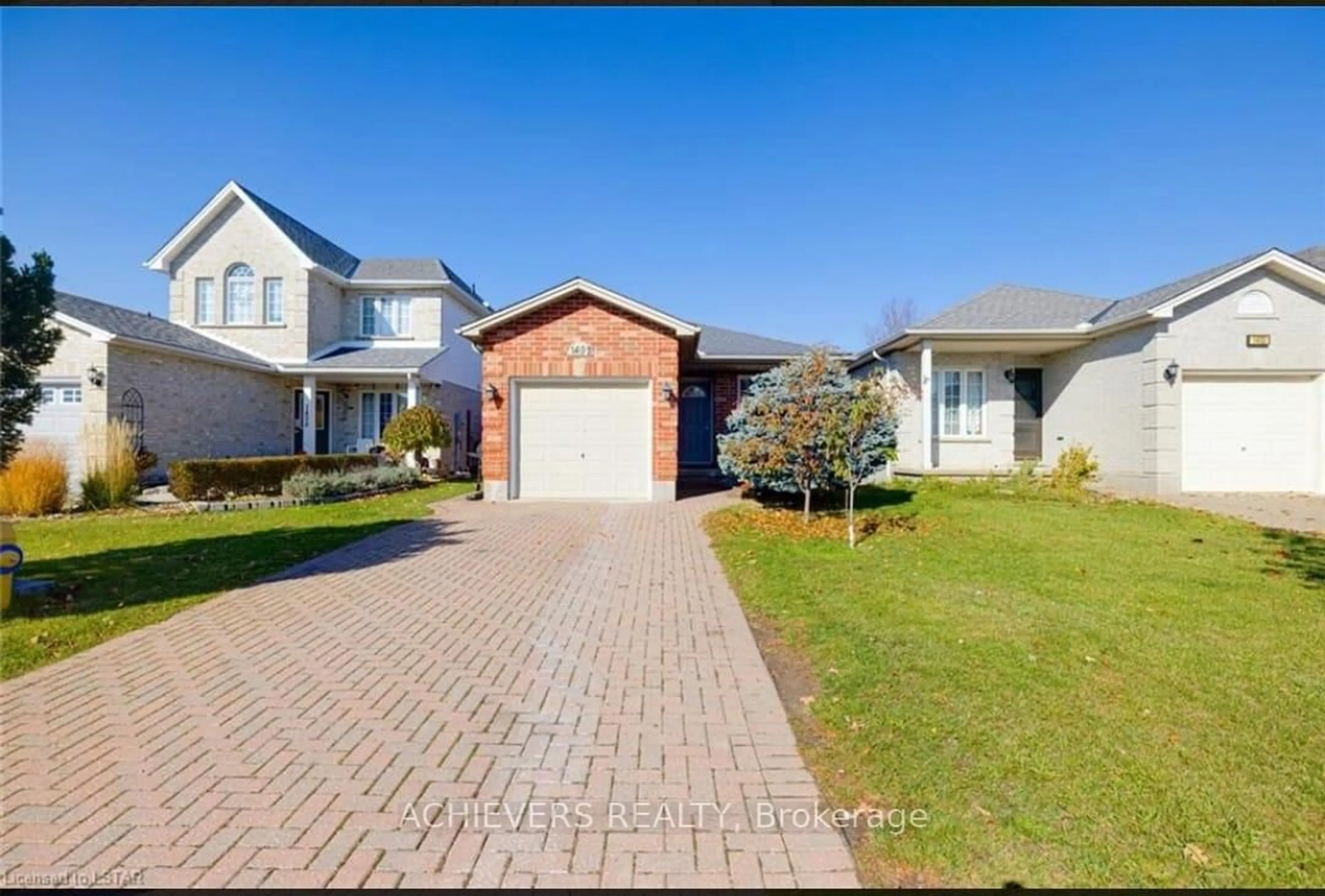 A pic from outside/outdoor area/front of a property/back of a property/a pic from drone, street for 1402 Baycliffe Pl, London East Ontario N5Y 5N5