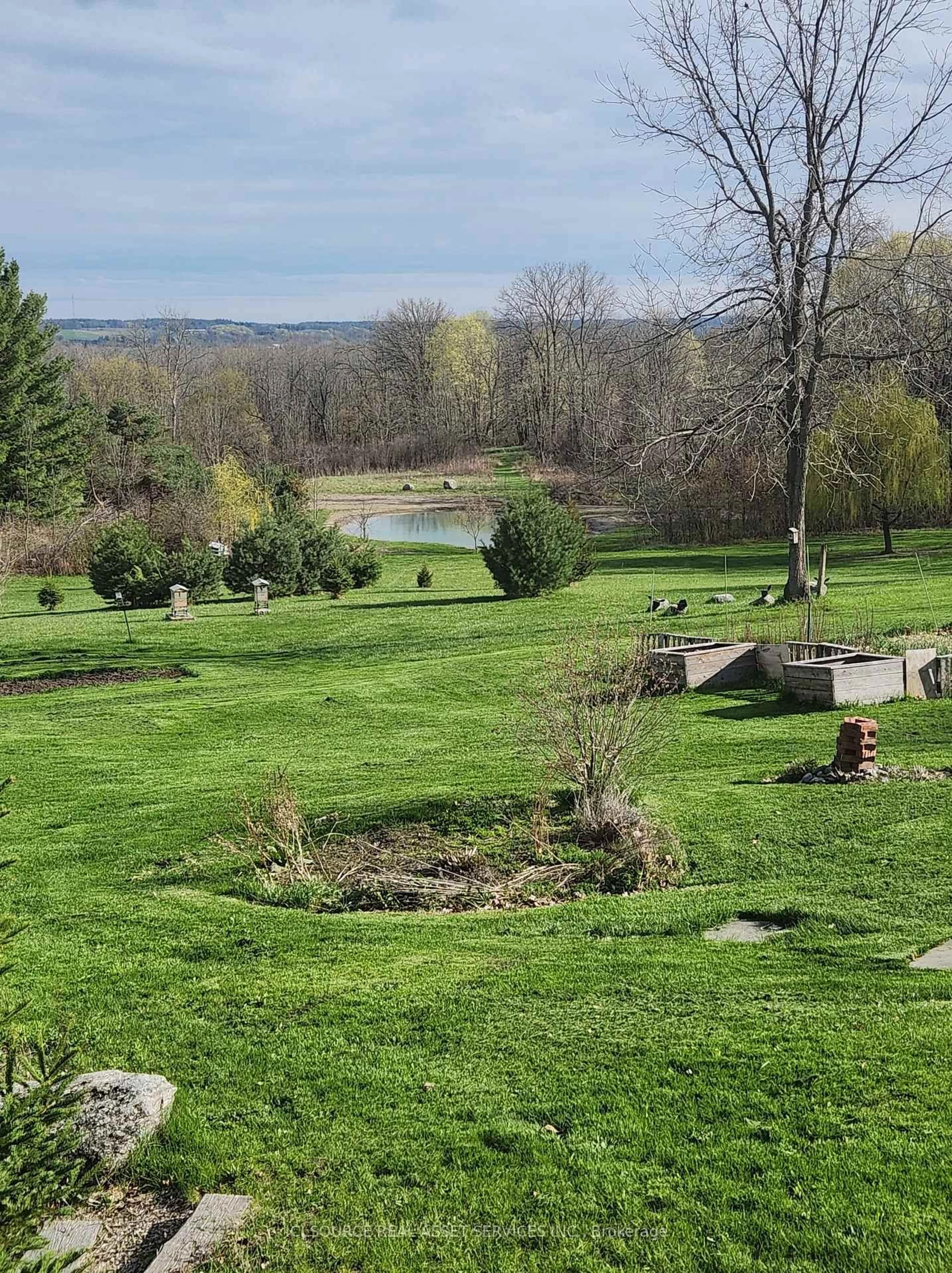 A pic from outside/outdoor area/front of a property/back of a property/a pic from drone, water/lake/river/ocean view for 136 Hollowview Rd, Stirling Ontario K0K 3E0