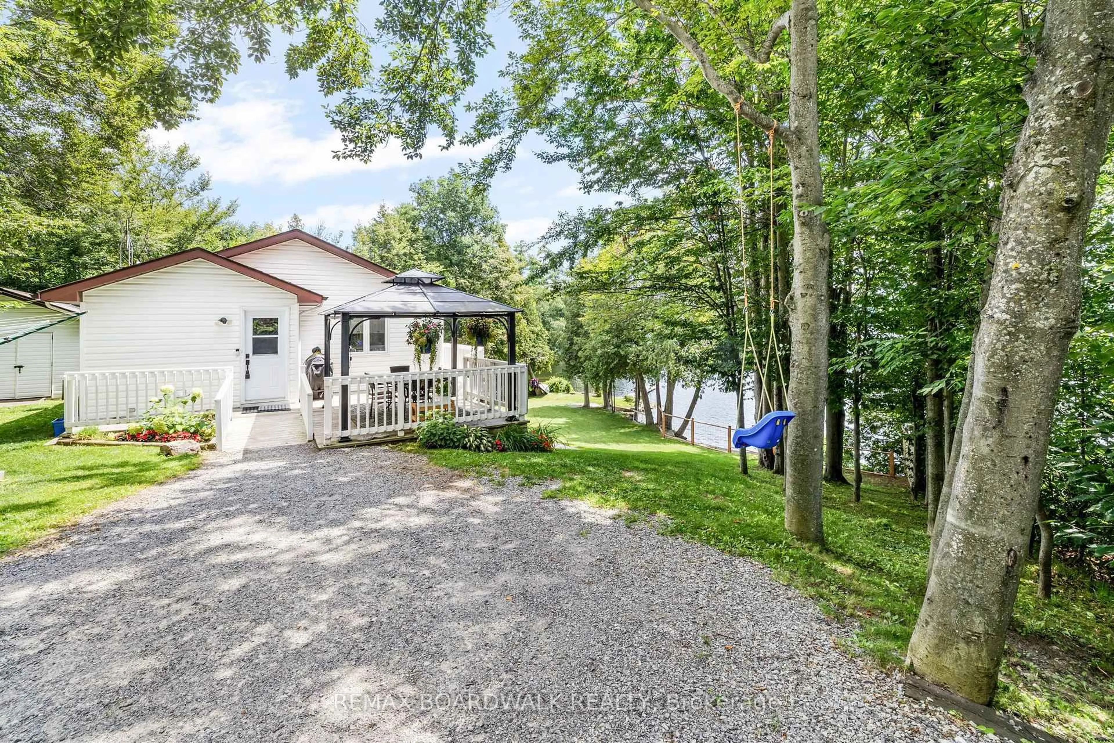 Patio, water/lake/river/ocean view for 125 Pike Lake Route 11 Rd, Perth Ontario K7H 3C5