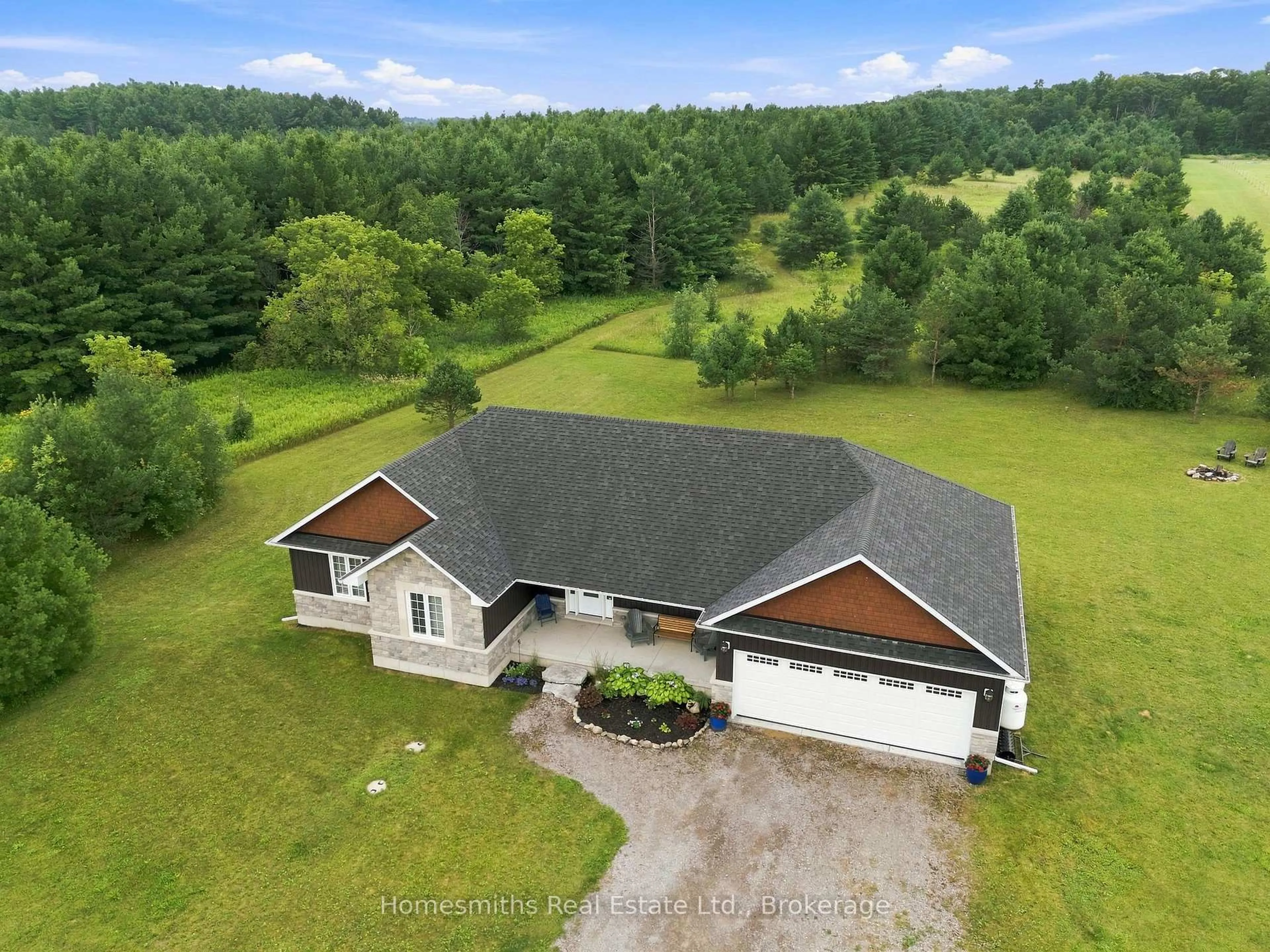 A pic from outside/outdoor area/front of a property/back of a property/a pic from drone, unknown for 871 Carmel Line, Cavan Monaghan Ontario L0A 1G0
