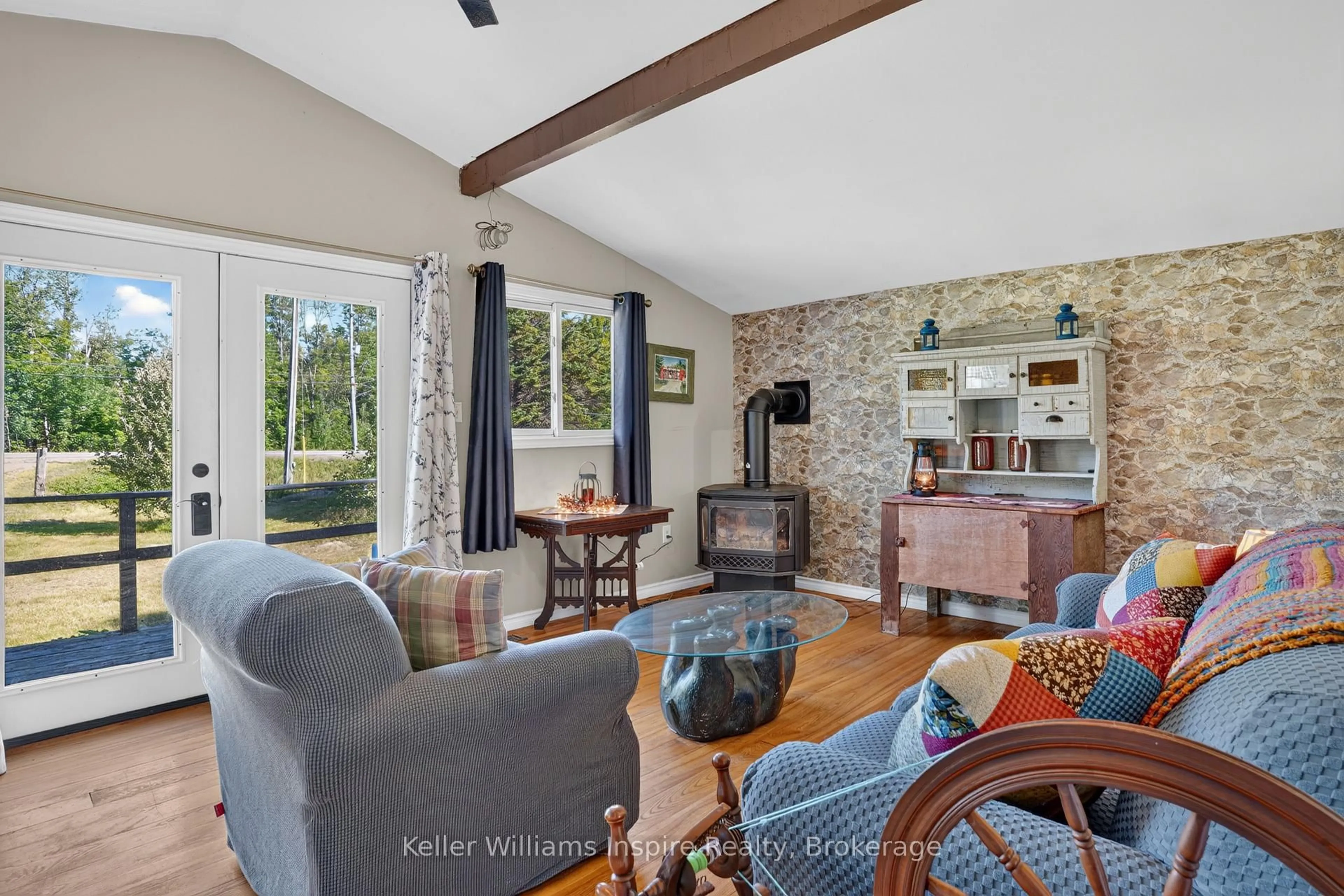 Living room with furniture, unknown for 3044 LOOP Rd, Highlands East Ontario K0L 3C0