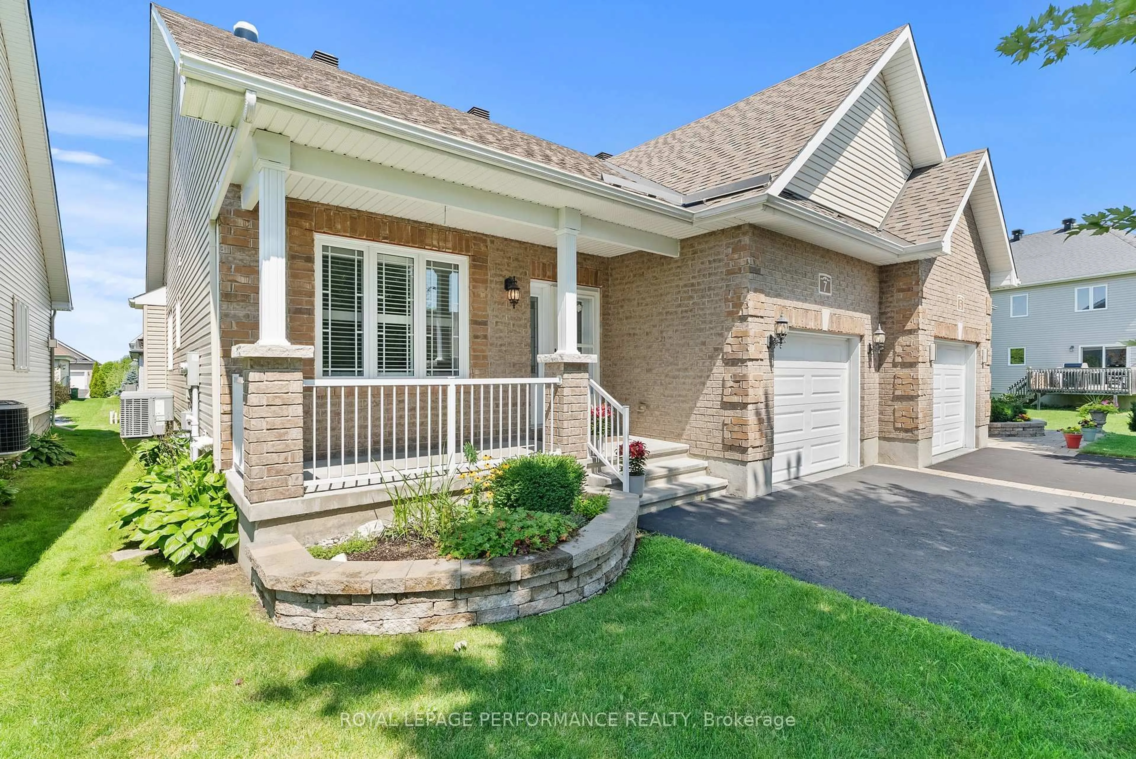 Home with brick exterior material, street for 7 Abbey Cres, Russell Ontario K4R 0B5