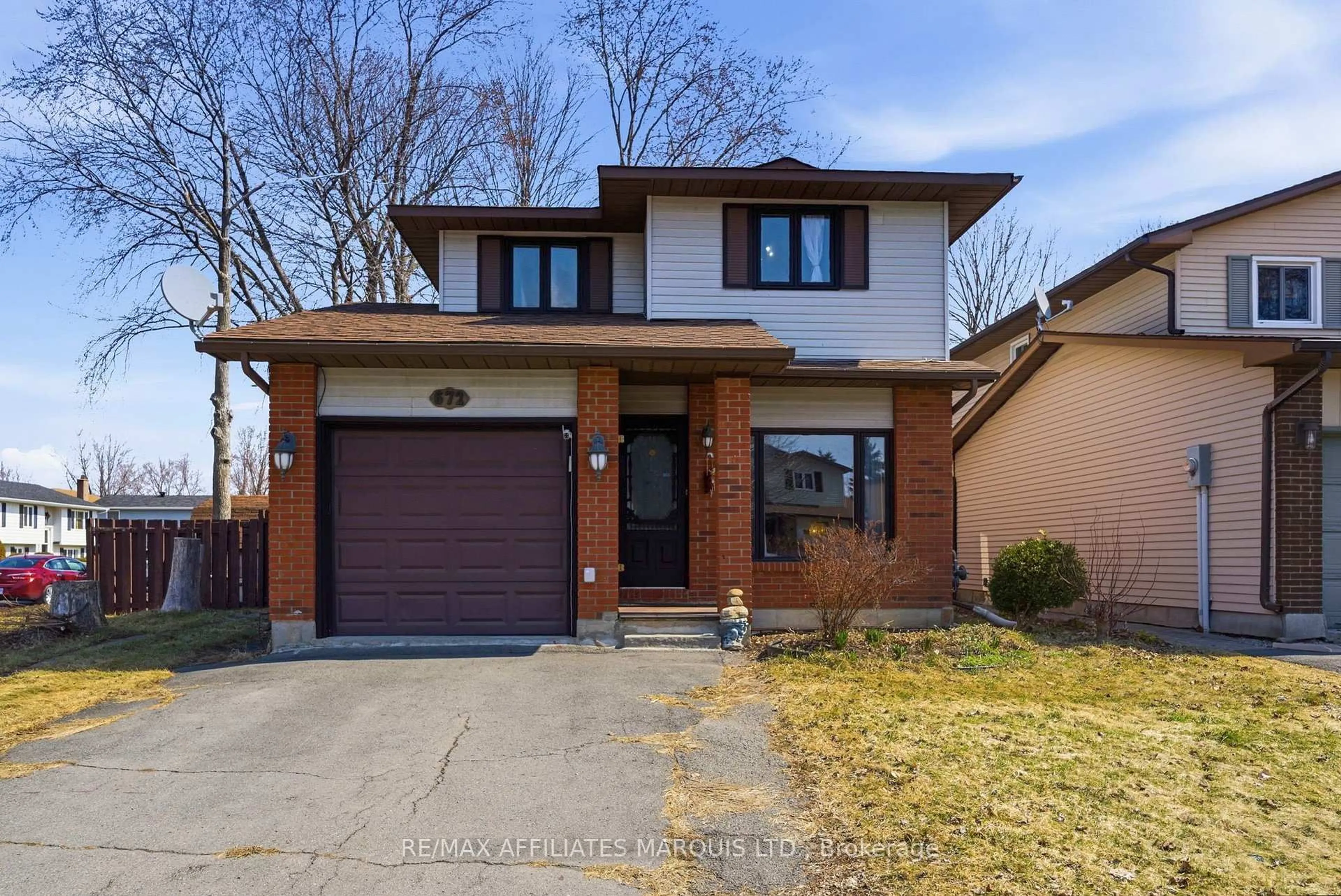 Home with brick exterior material, street for 672 Champlain Dr, Cornwall Ontario K6H 6P2