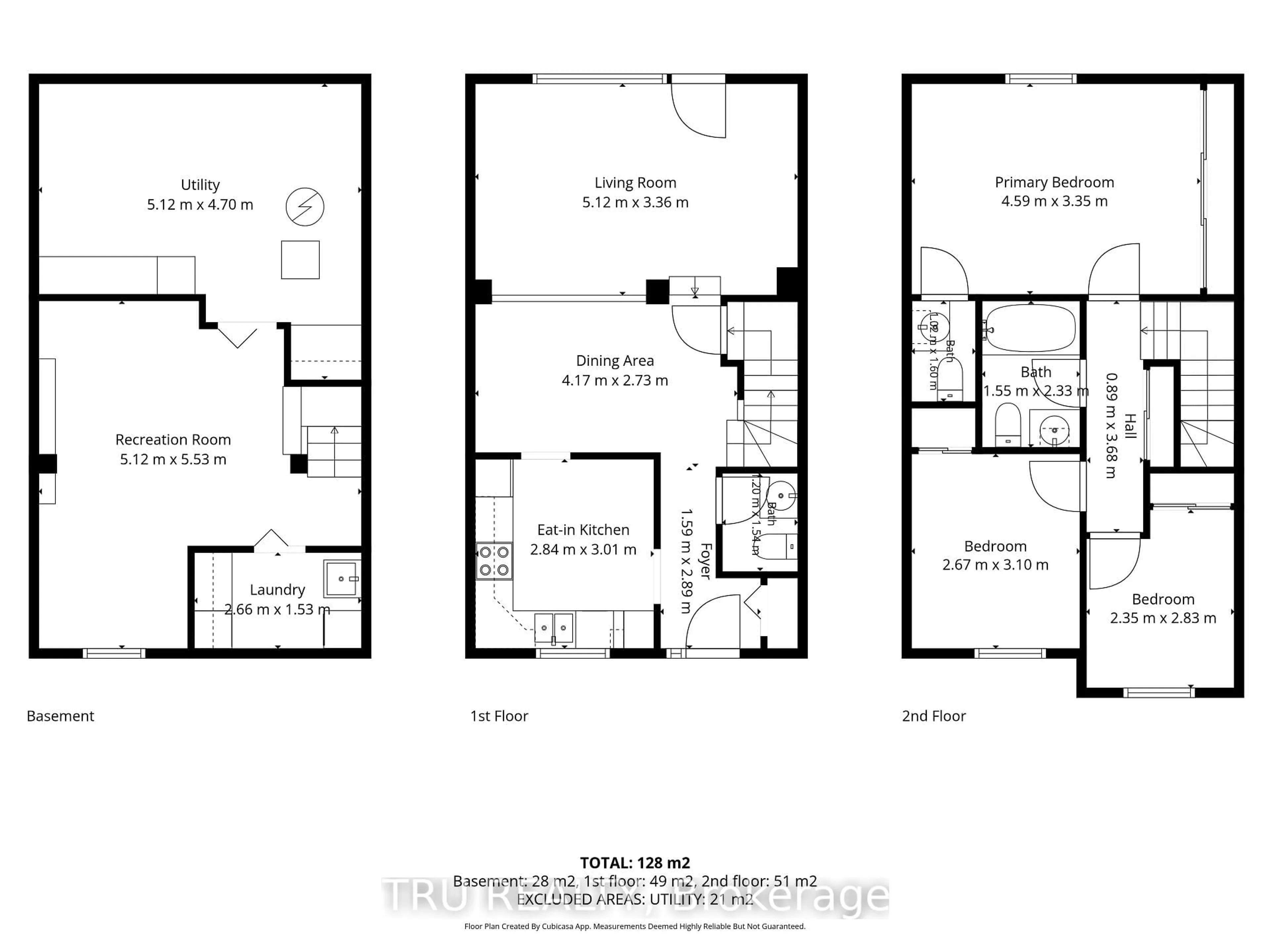 Floor plan for 1999 Falkirk Cres, Ottawa Ontario K1B 4Y8
