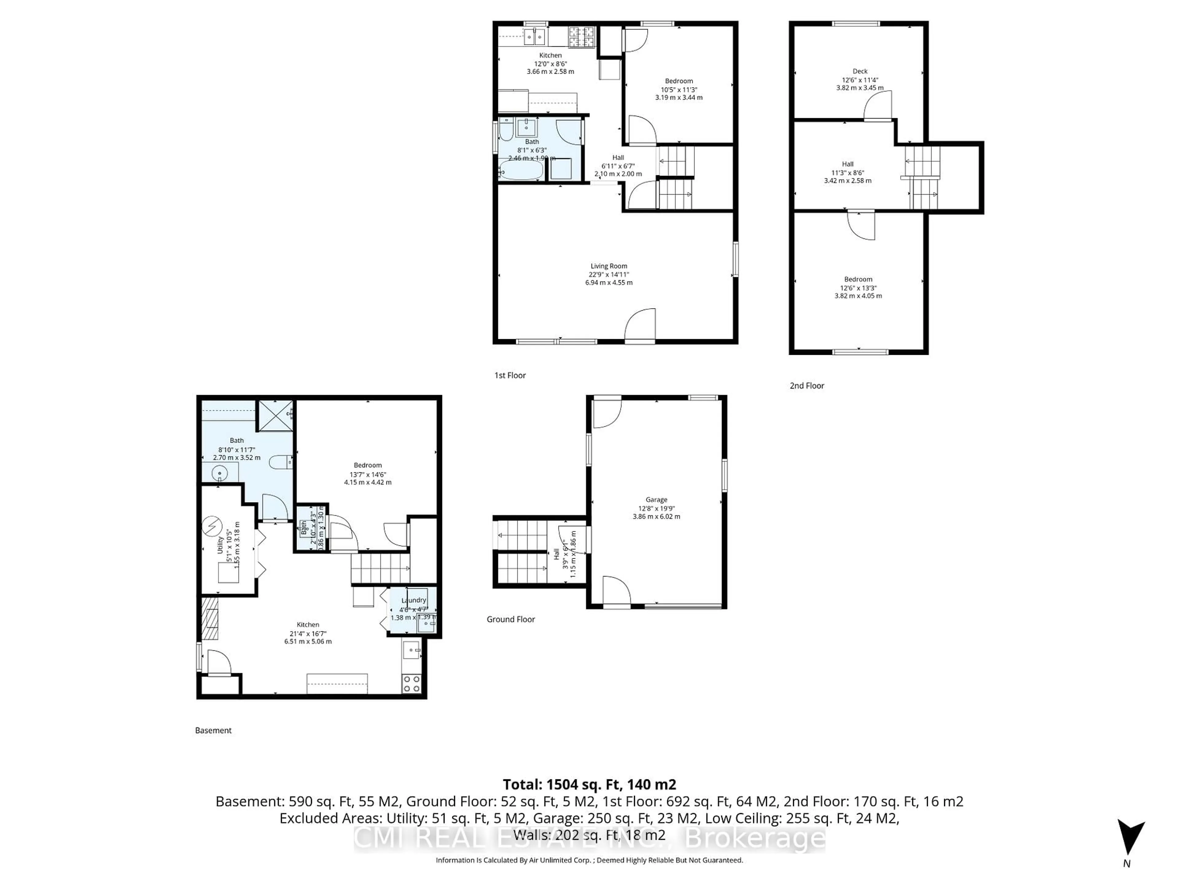 Floor plan for 6476 Maranda St, Niagara Falls Ontario L2G 1Z7