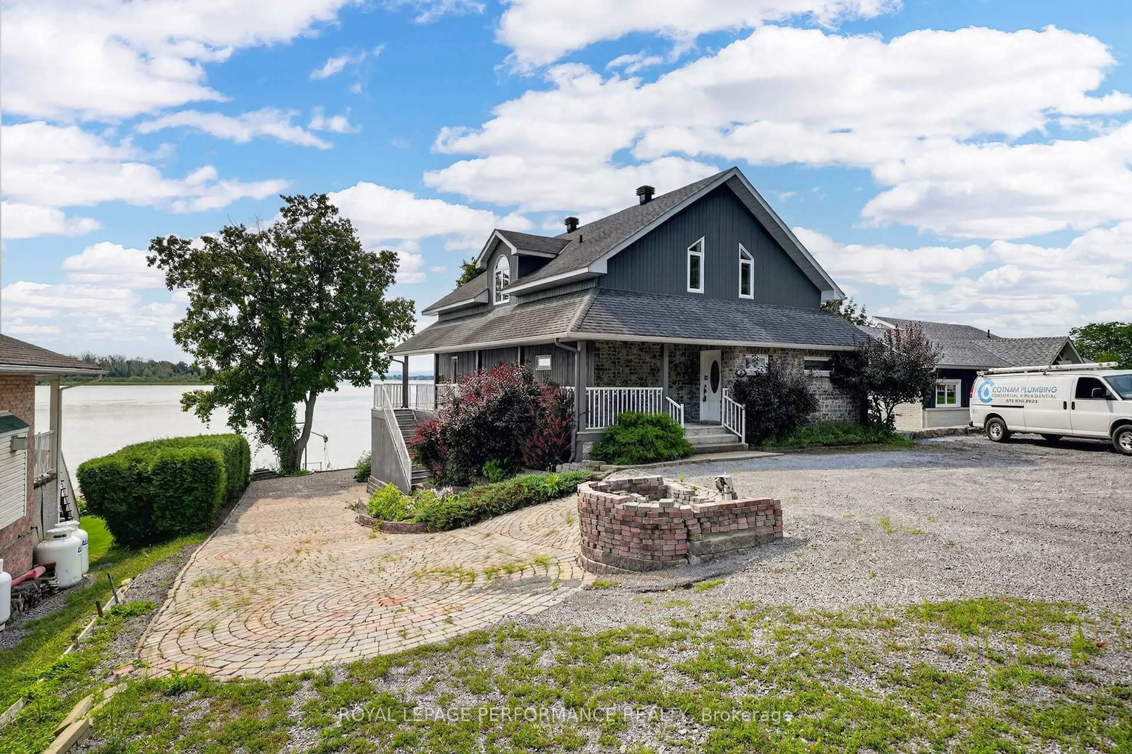 A pic from outside/outdoor area/front of a property/back of a property/a pic from drone, water/lake/river/ocean view for 8-19564 Summerset Acres Rd #Parcel 8, South Glengarry Ontario K0C 1B0