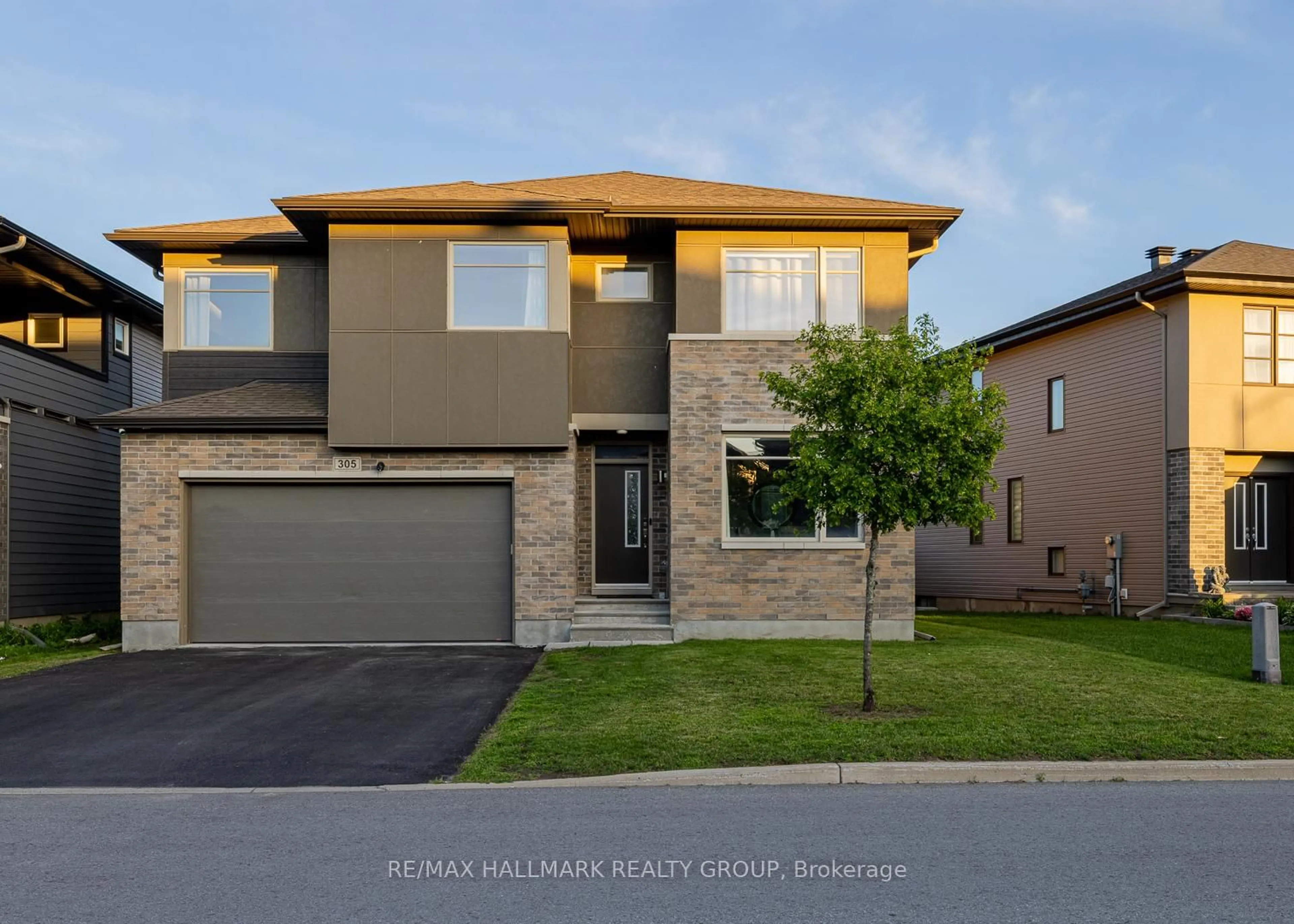 Home with brick exterior material, street for 305 Oxer Pl, Ottawa Ontario K2V 0C6