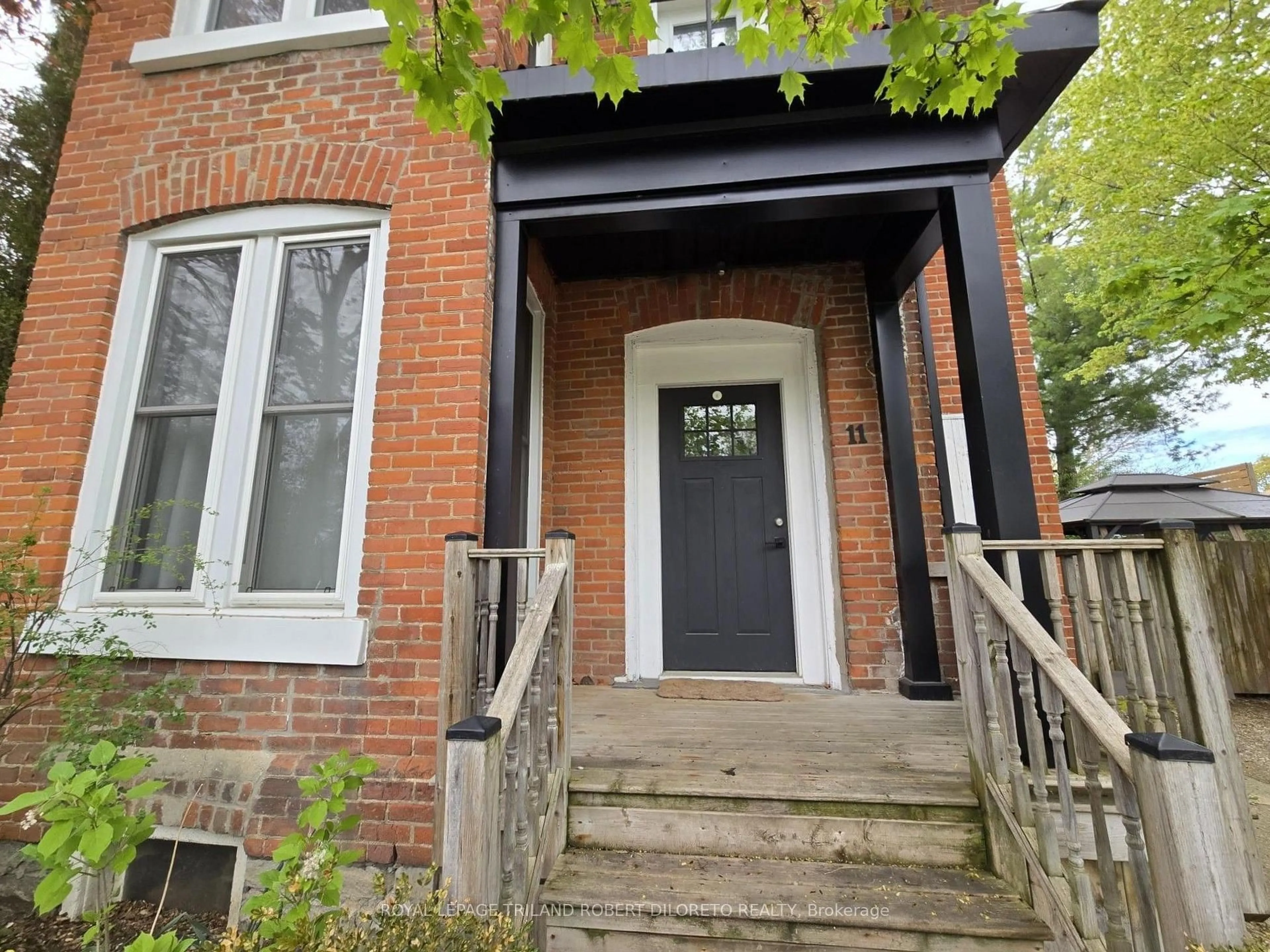 Home with brick exterior material, street for 11 Maple St, Aylmer Ontario N5H 1B8