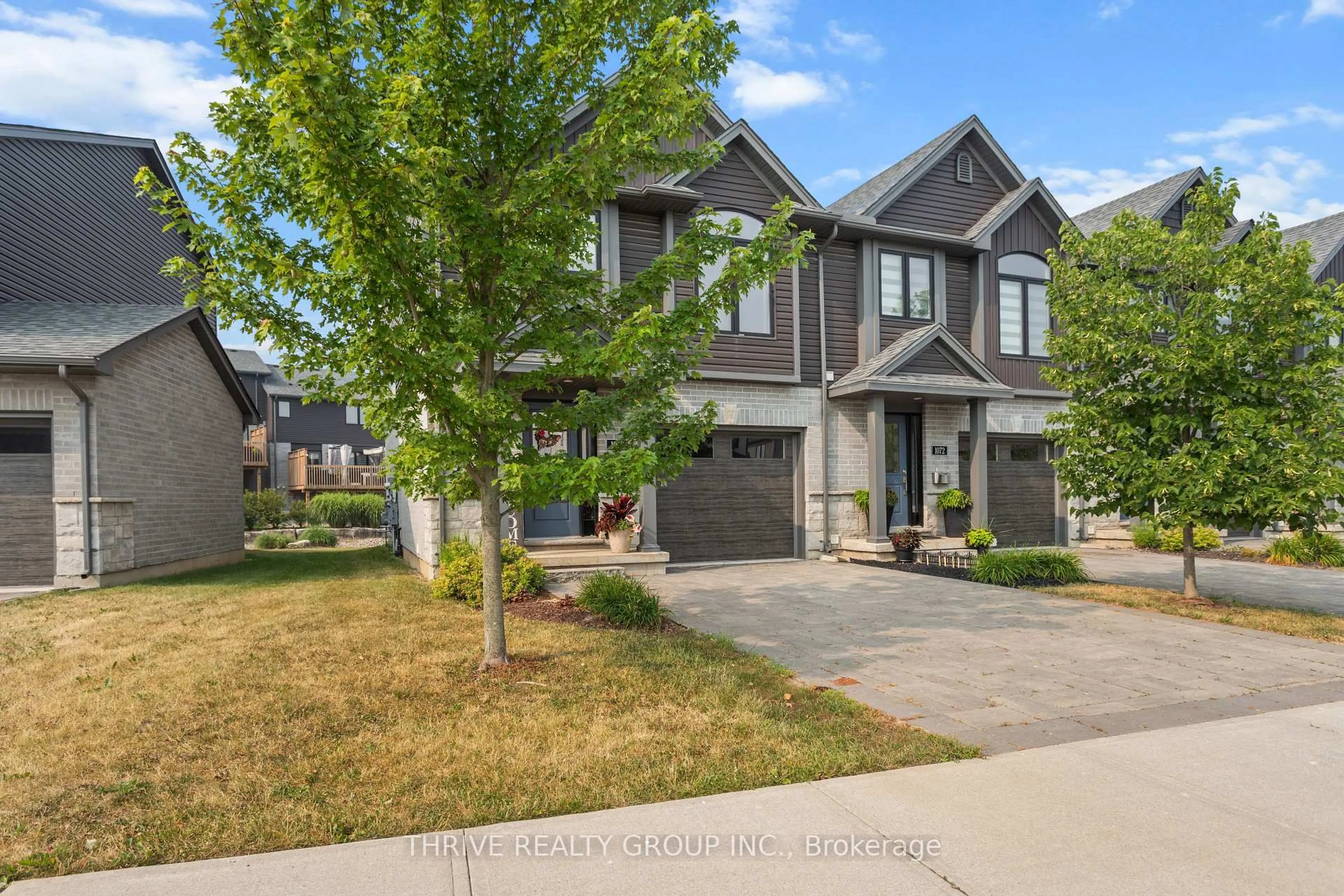 Home with brick exterior material, street for 1070 Meadowlark Rdge #25, London South Ontario N6M 0H4