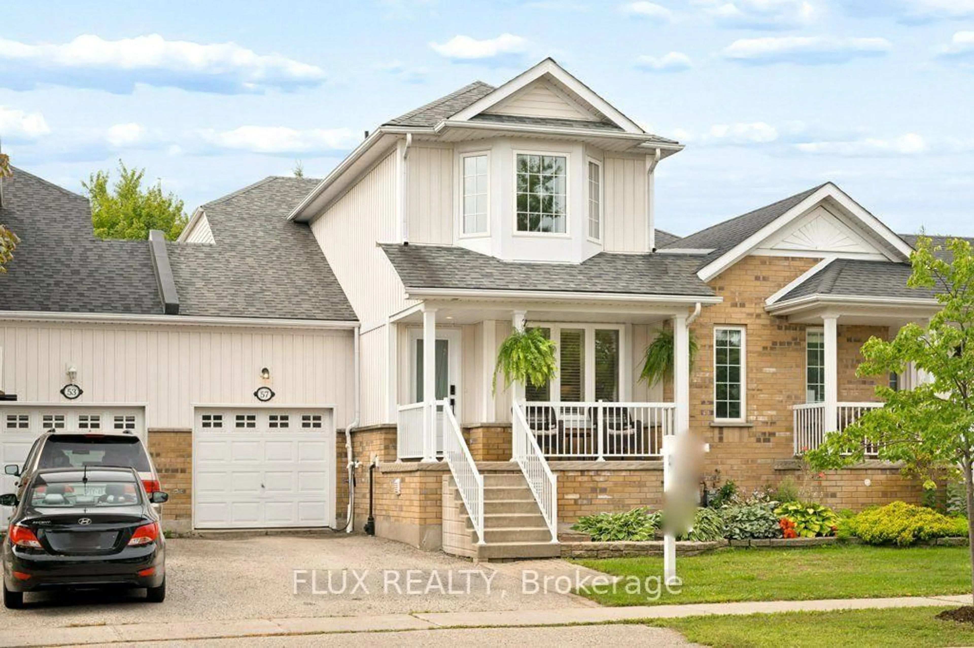 Home with brick exterior material, street for 57 Porchlight Dr, Woolwich Ontario N3B 3M7