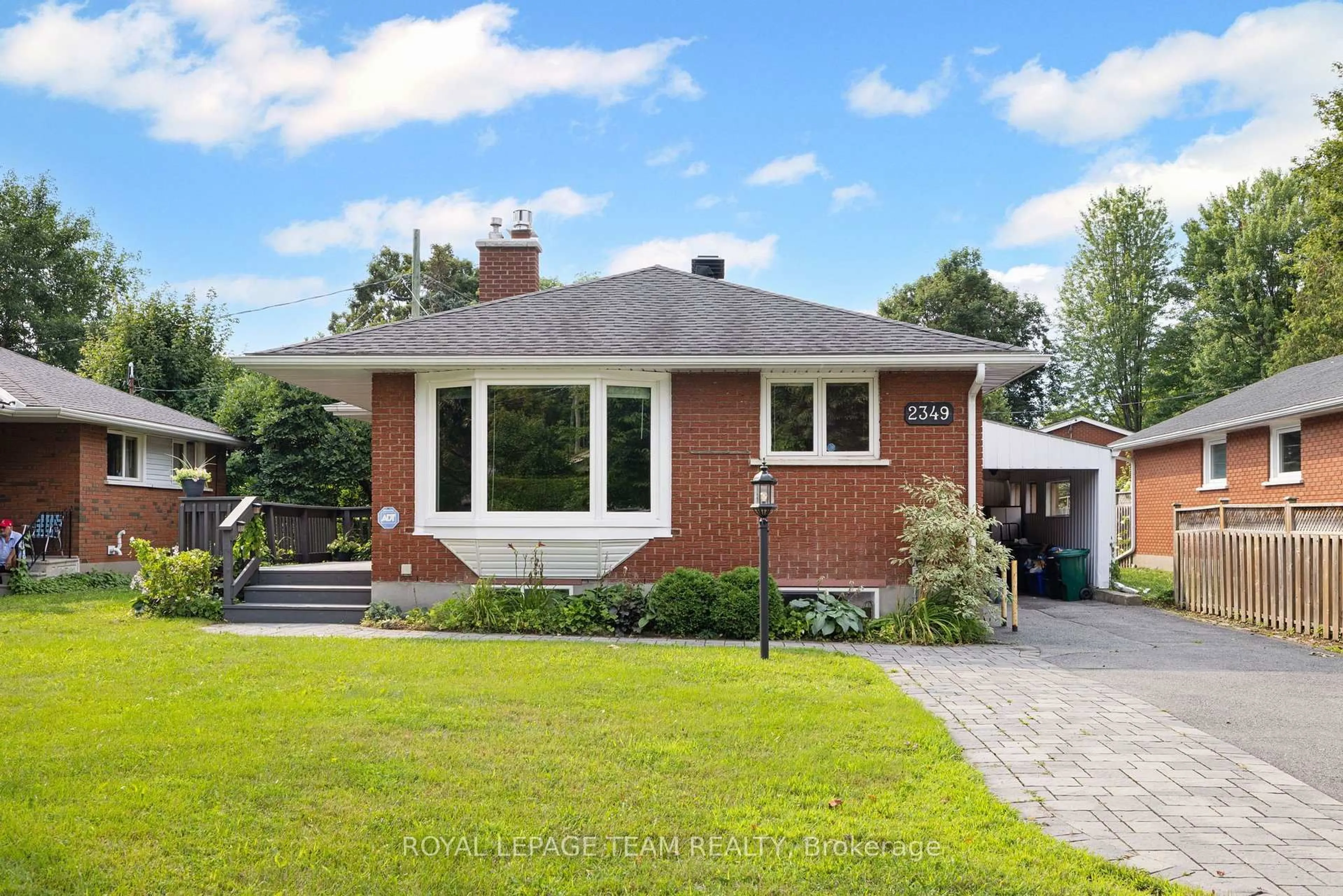 Home with brick exterior material, street for 2349 Edwin Cres, Ottawa Ontario K2C 1H8