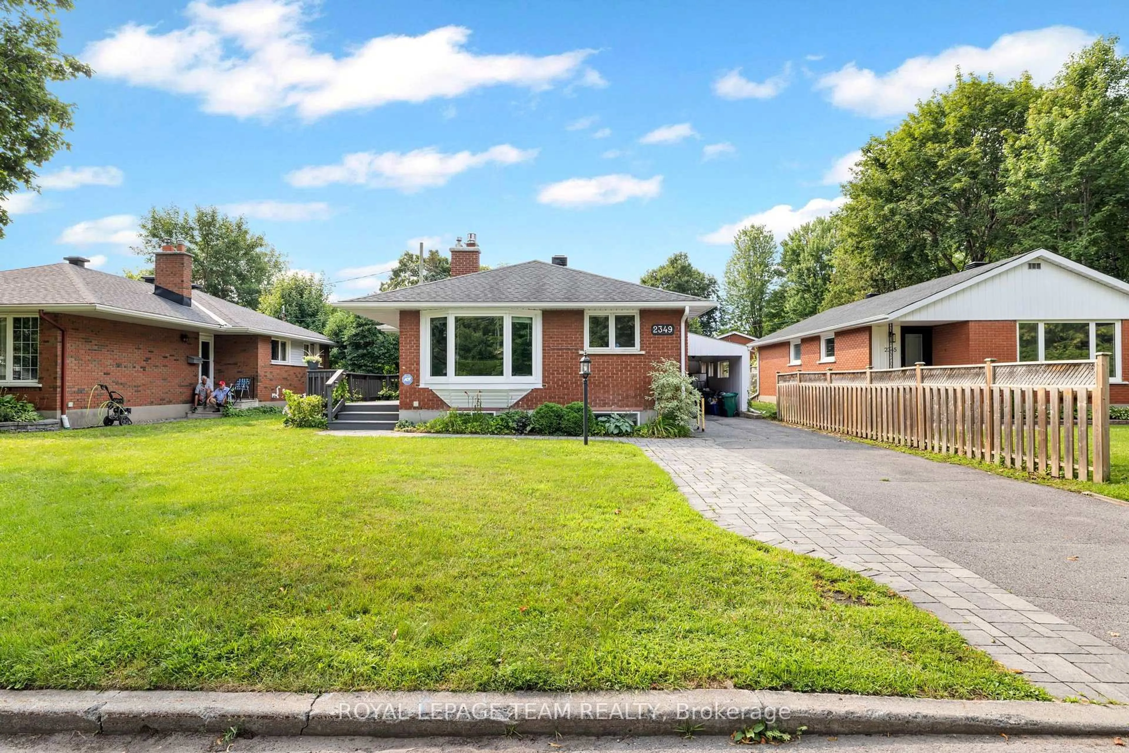 Home with brick exterior material, street for 2349 Edwin Cres, Ottawa Ontario K2C 1H8