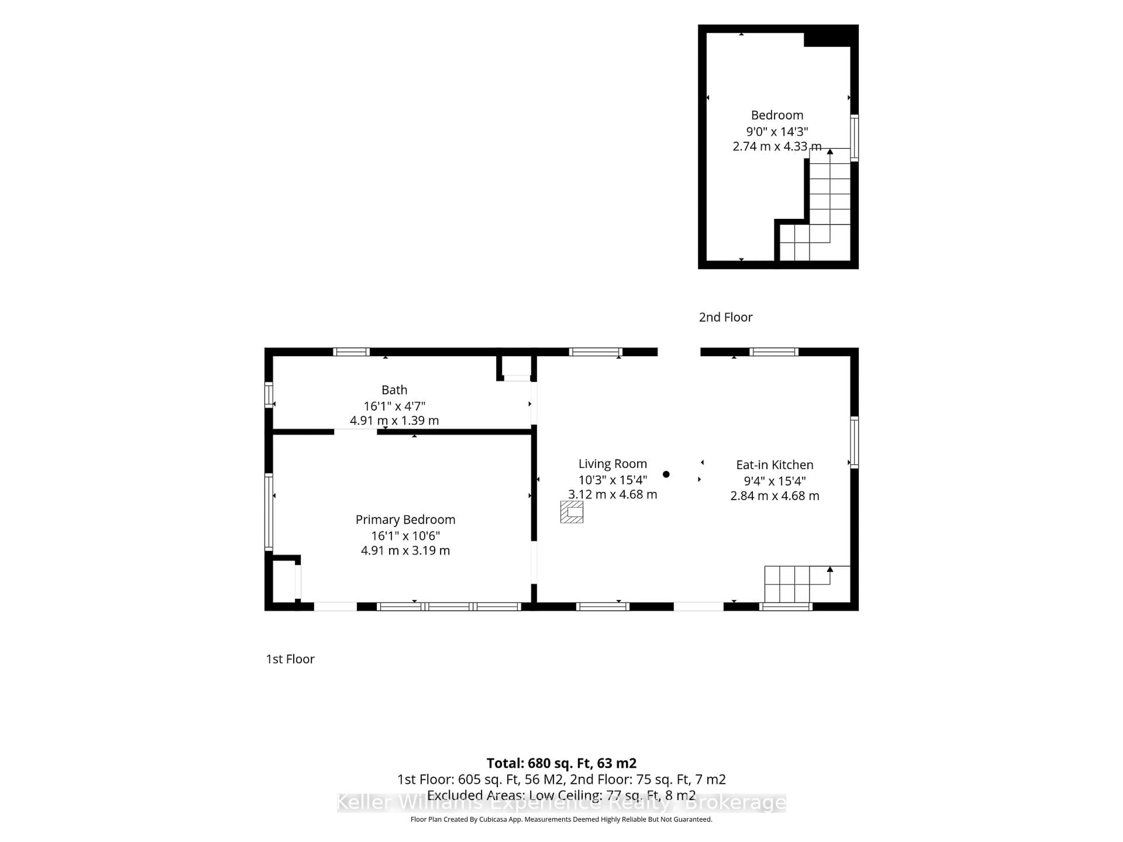 Floor plan for 1382 Echo Ridge Rd, Kearney Ontario P0A 1M0