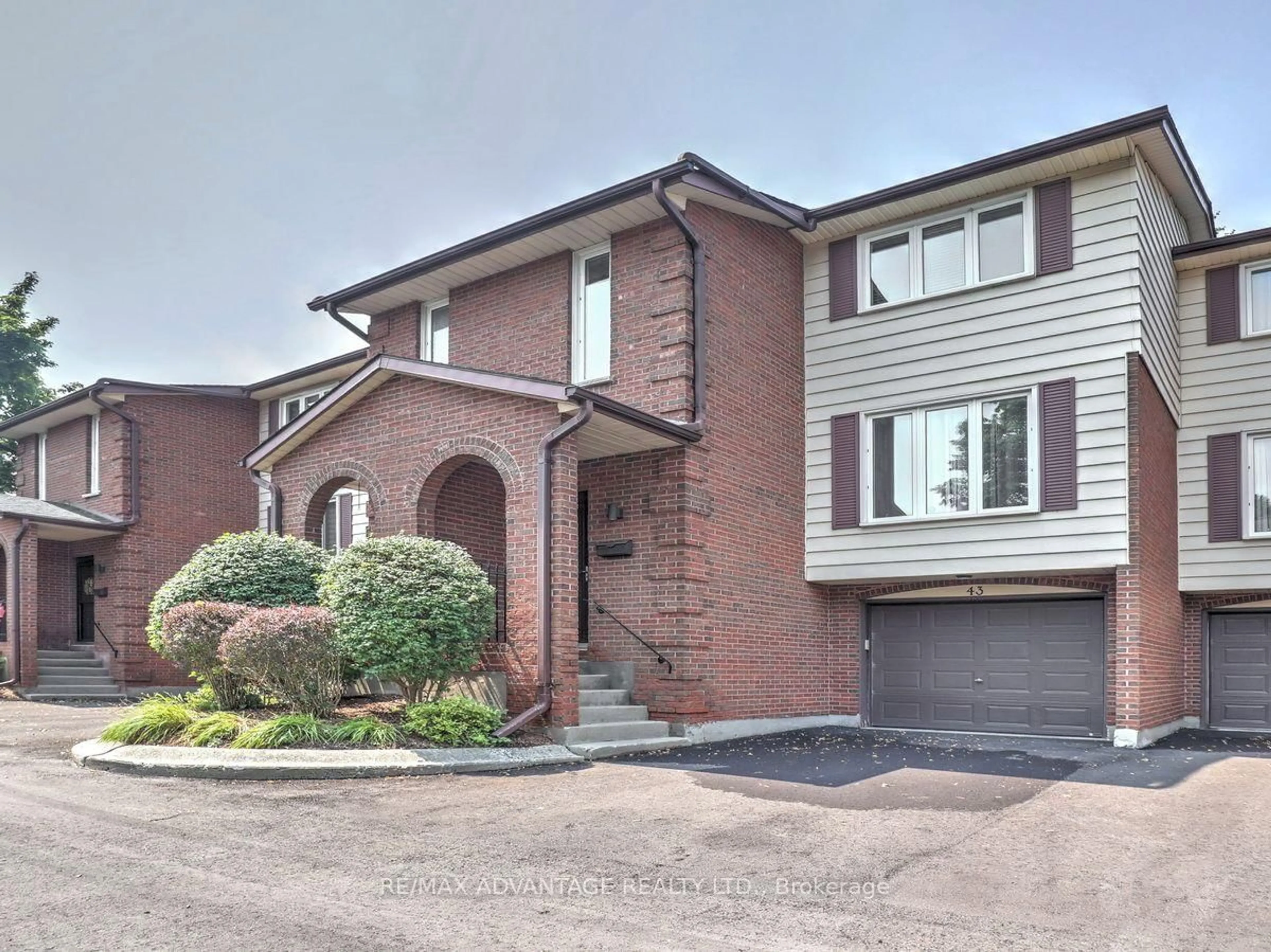 Home with brick exterior material, street for 295 Wilkins St #43, London South Ontario N6C 5C1