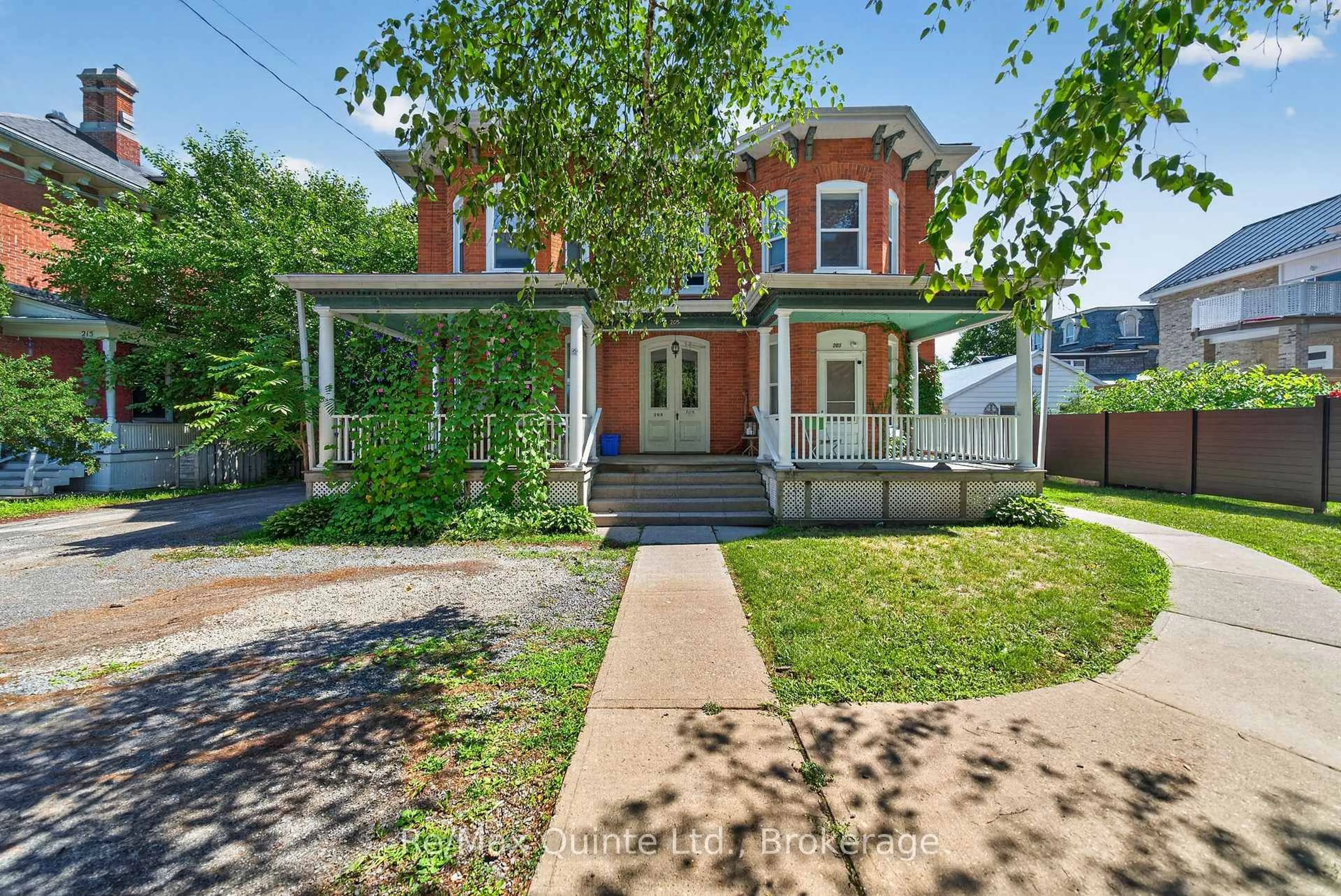 Home with brick exterior material, street for 205 Charles St, Belleville Ontario K8N 3M3