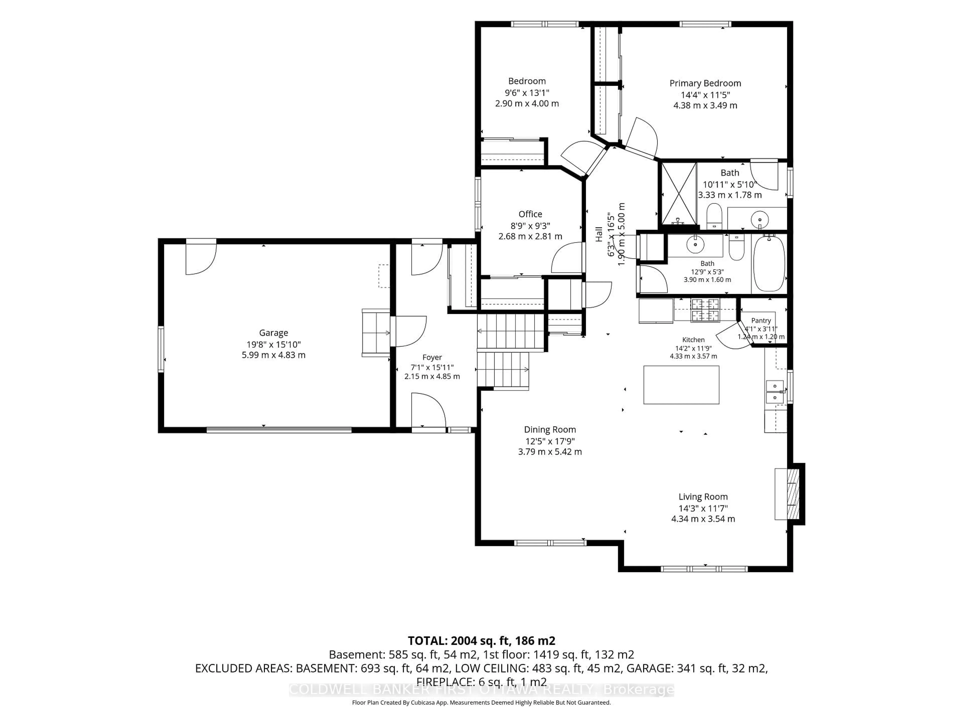 Floor plan for 216 Owen Lucas St, Arnprior Ontario K7S 3G8