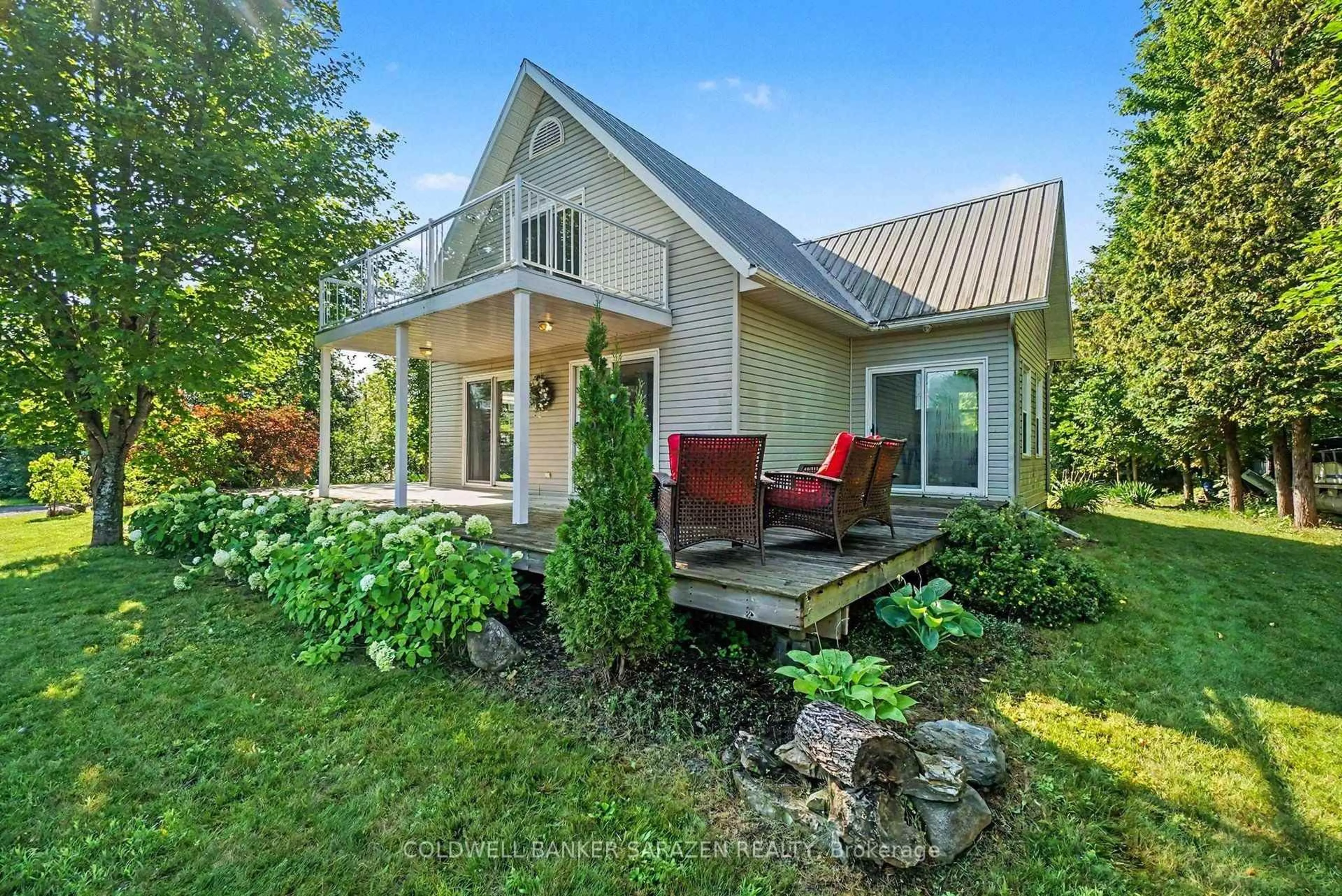 Patio, water/lake/river/ocean view for 86 Towey Lane, Renfrew Ontario K7V 3Z8
