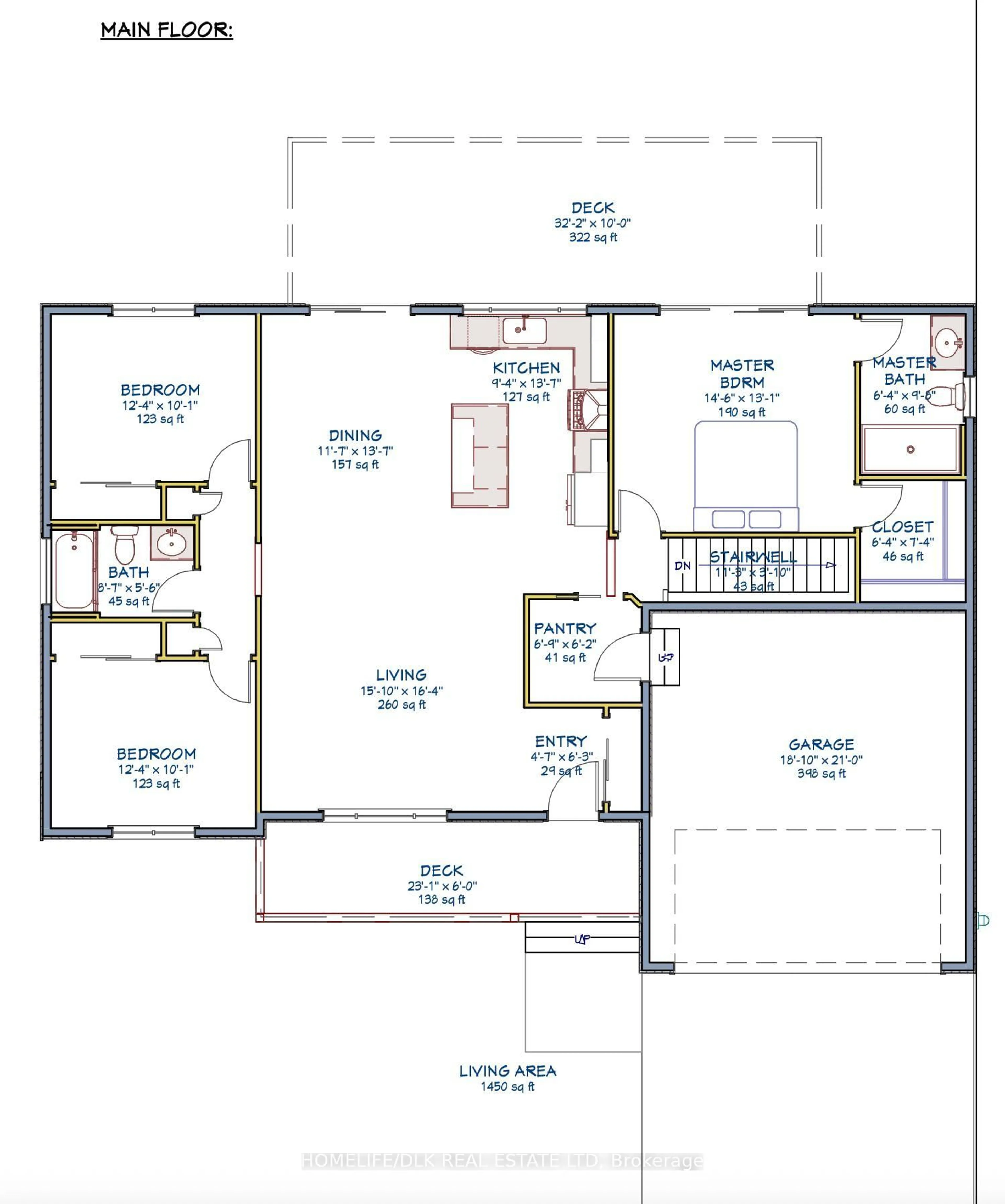 Floor plan for 9276 South Branch Rd, Augusta Ontario K0G 1R0