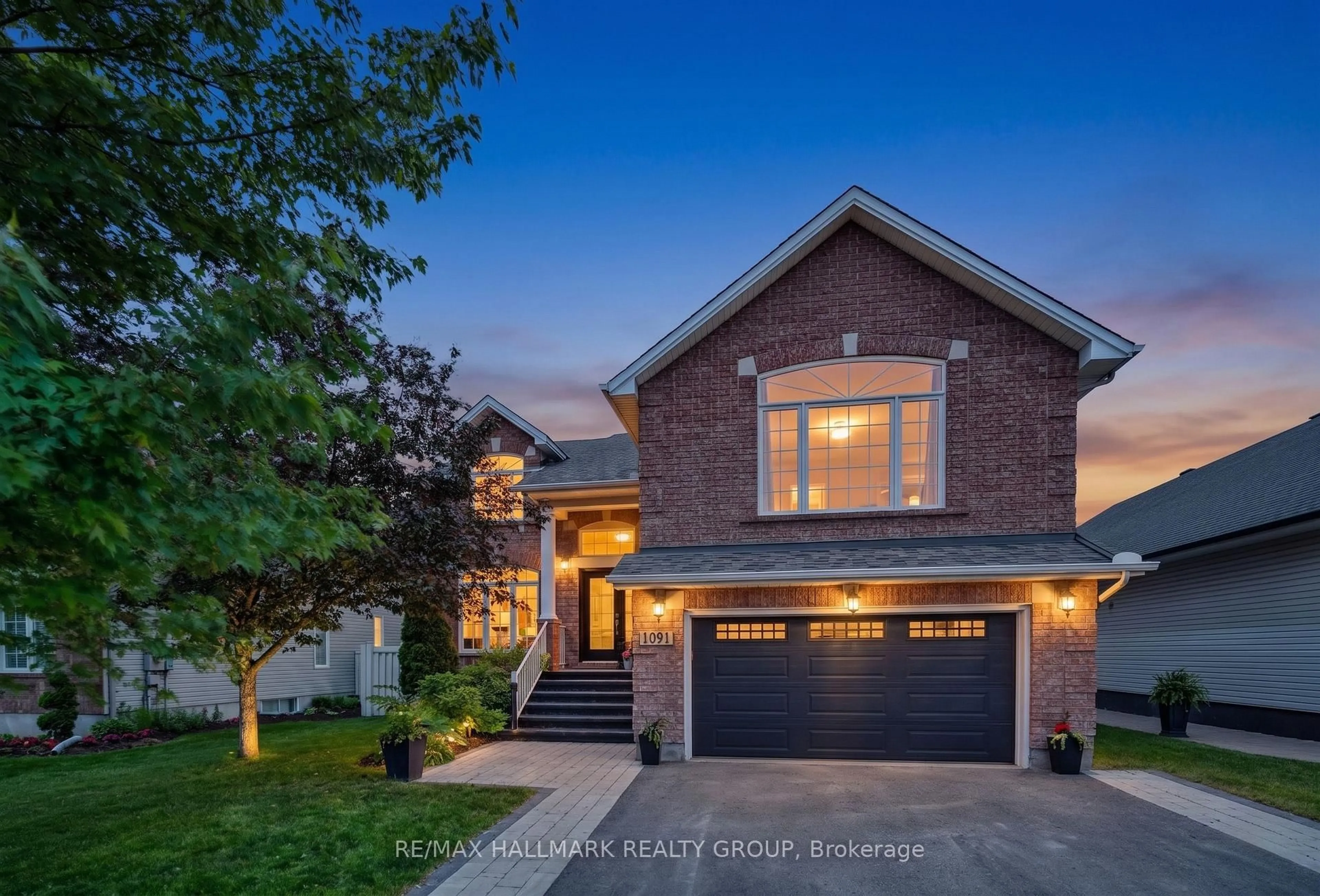 Home with brick exterior material, street for 1091 Charest Way, Orleans Ontario K4A 4B1
