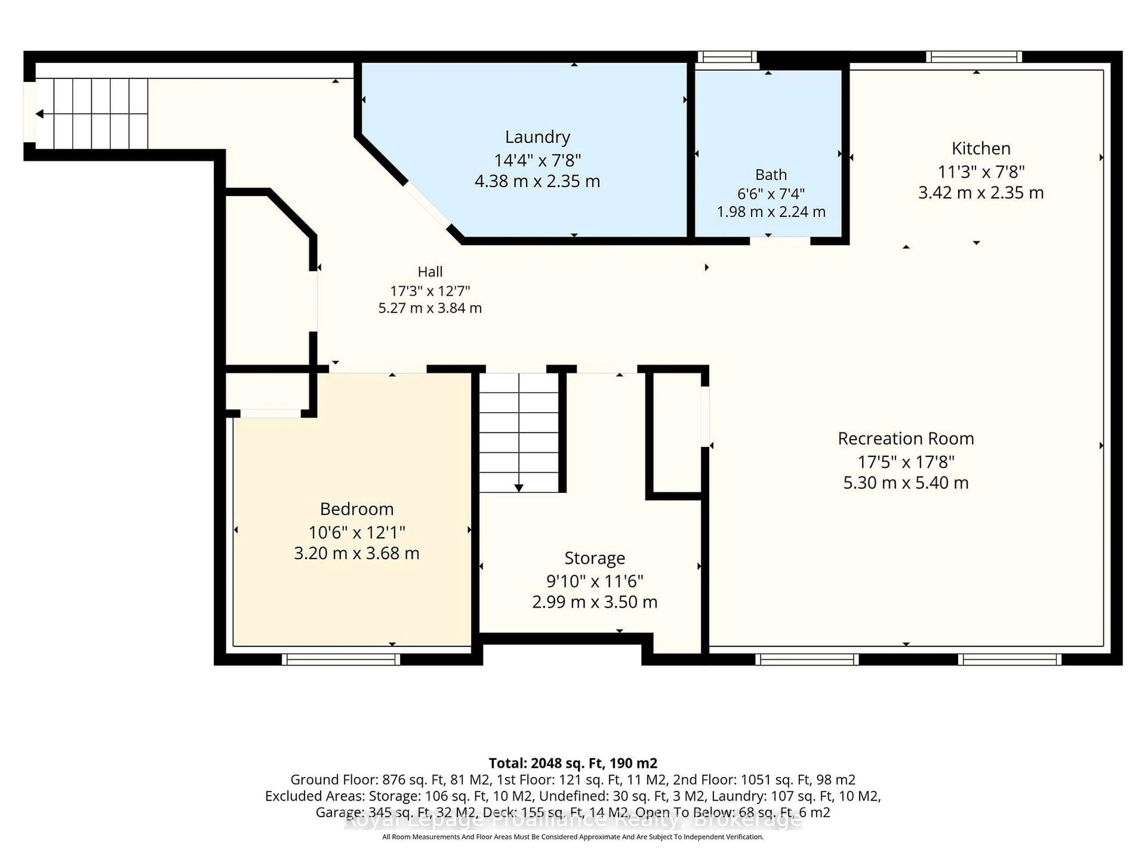 Floor plan for 51 Richardson St, Brighton Ontario K0K 1H0