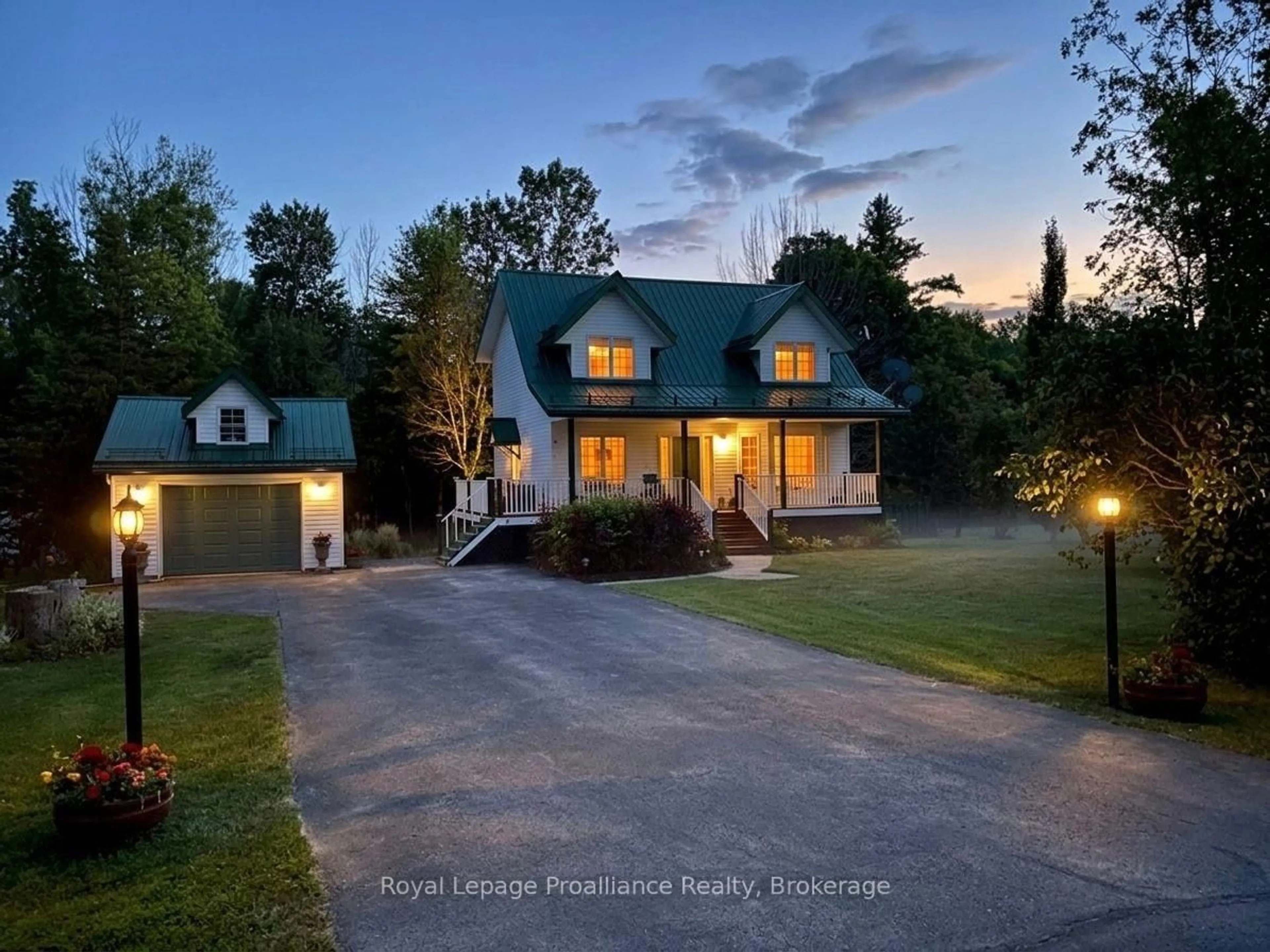 A pic from outside/outdoor area/front of a property/back of a property/a pic from drone, street for 155 Downs Rd, Quinte West Ontario K8V 0A9