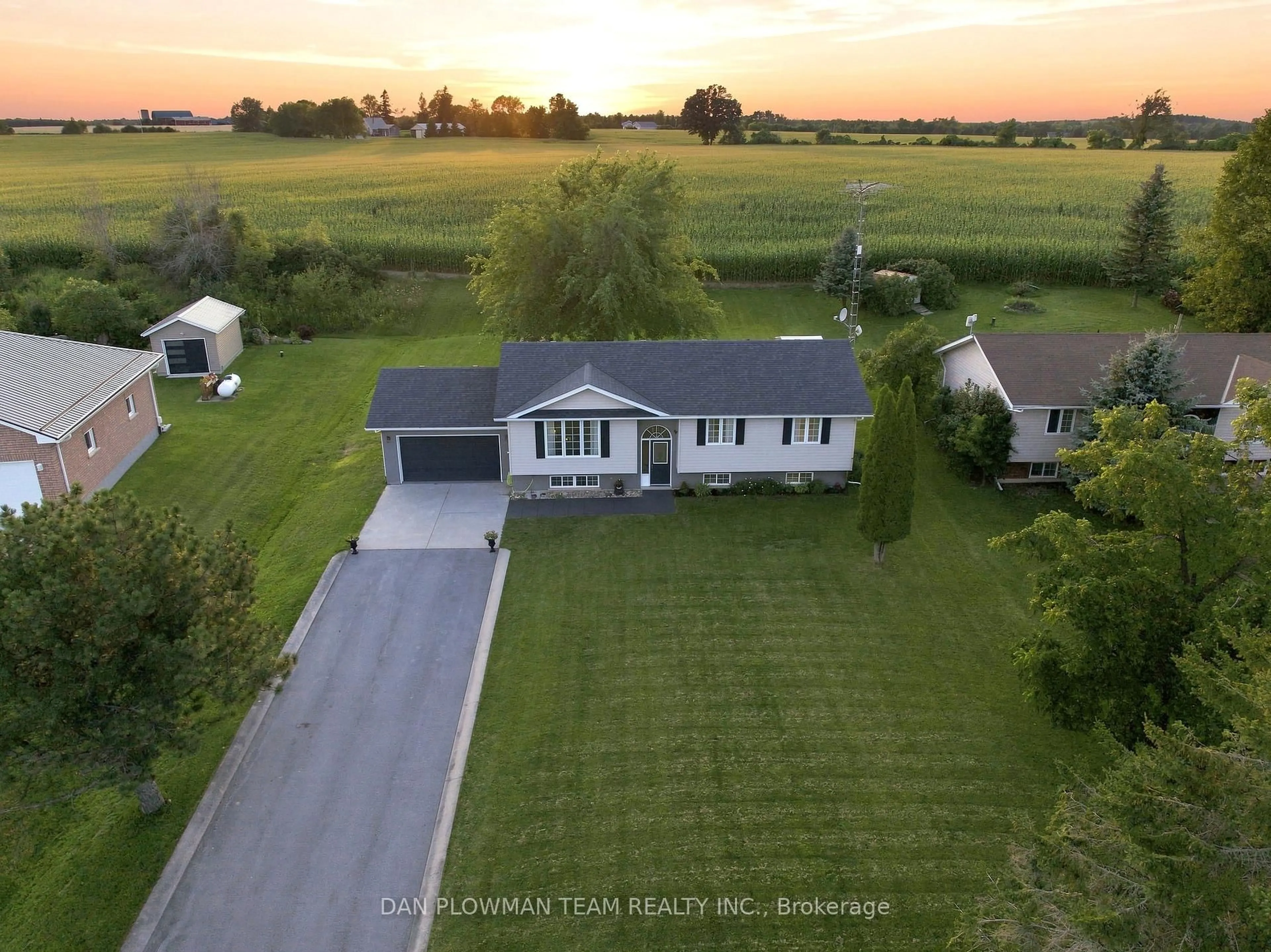 A pic from outside/outdoor area/front of a property/back of a property/a pic from drone, unknown for 57 O'reilly Lane, Kawartha Lakes Ontario K0M 2C0