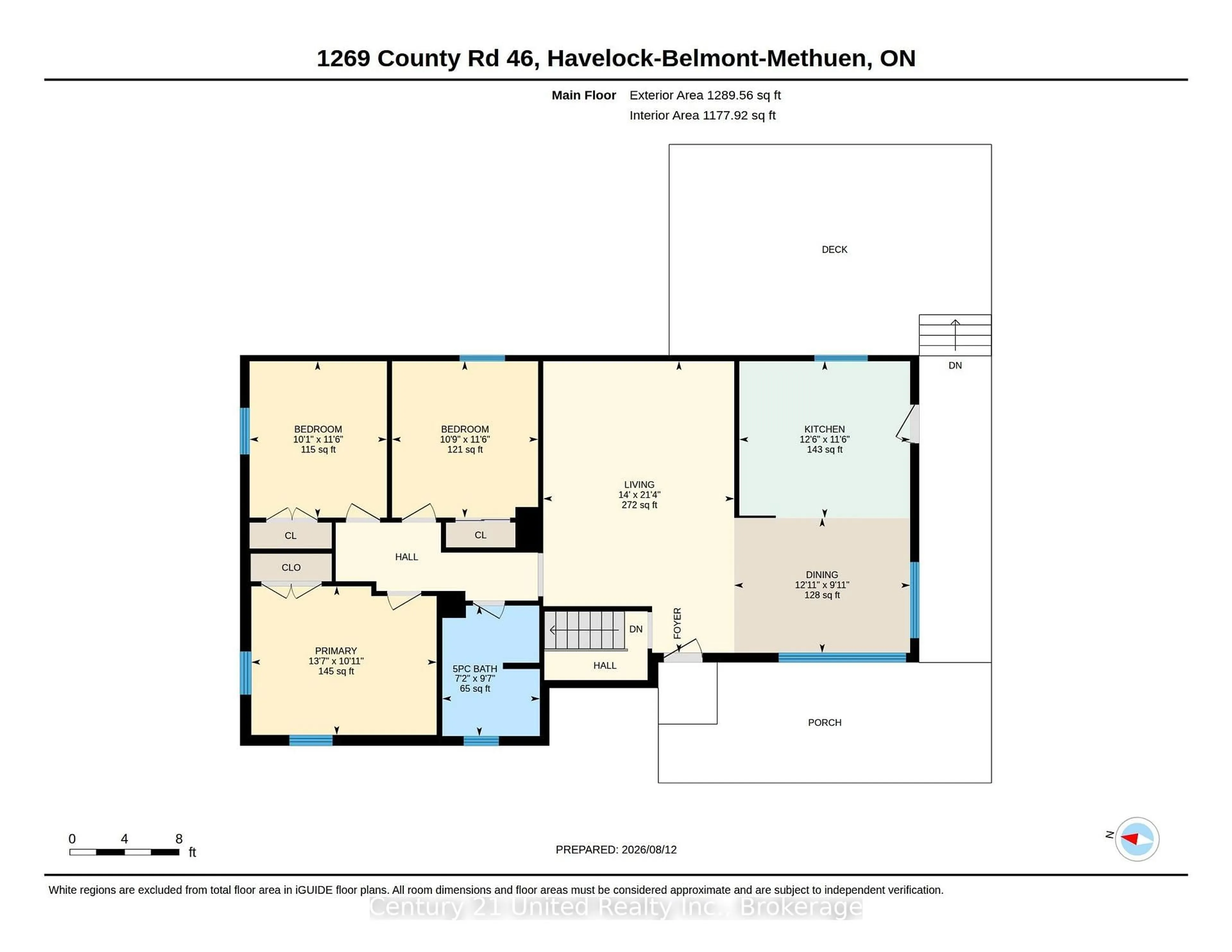 Floor plan for 1269 County 46 Rd, Havelock-Belmont-Methuen Ontario K0L 1Z0