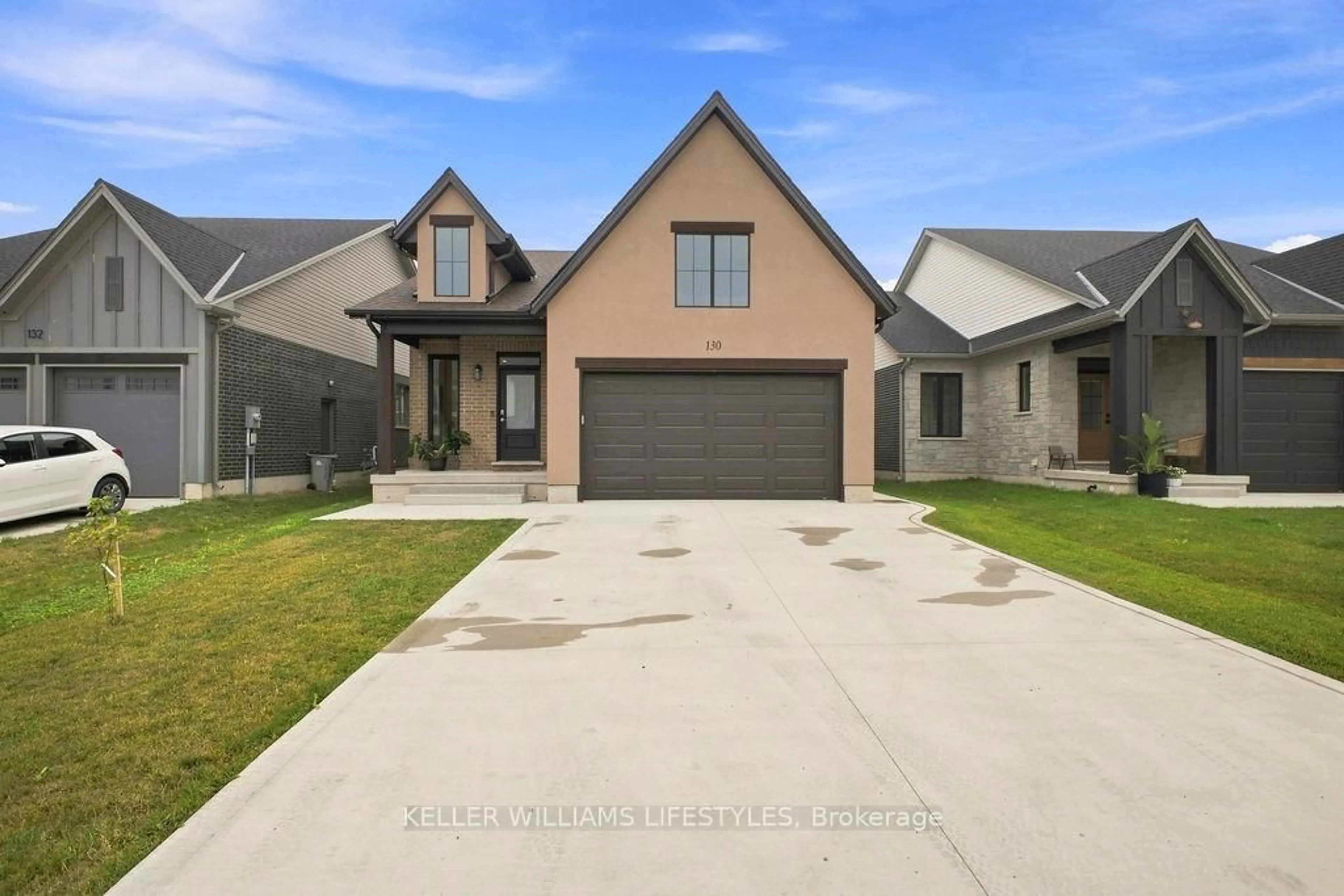 Home with brick exterior material, street for 130 Scotts Dr, Lucan Biddulph Ontario N0M 2J0